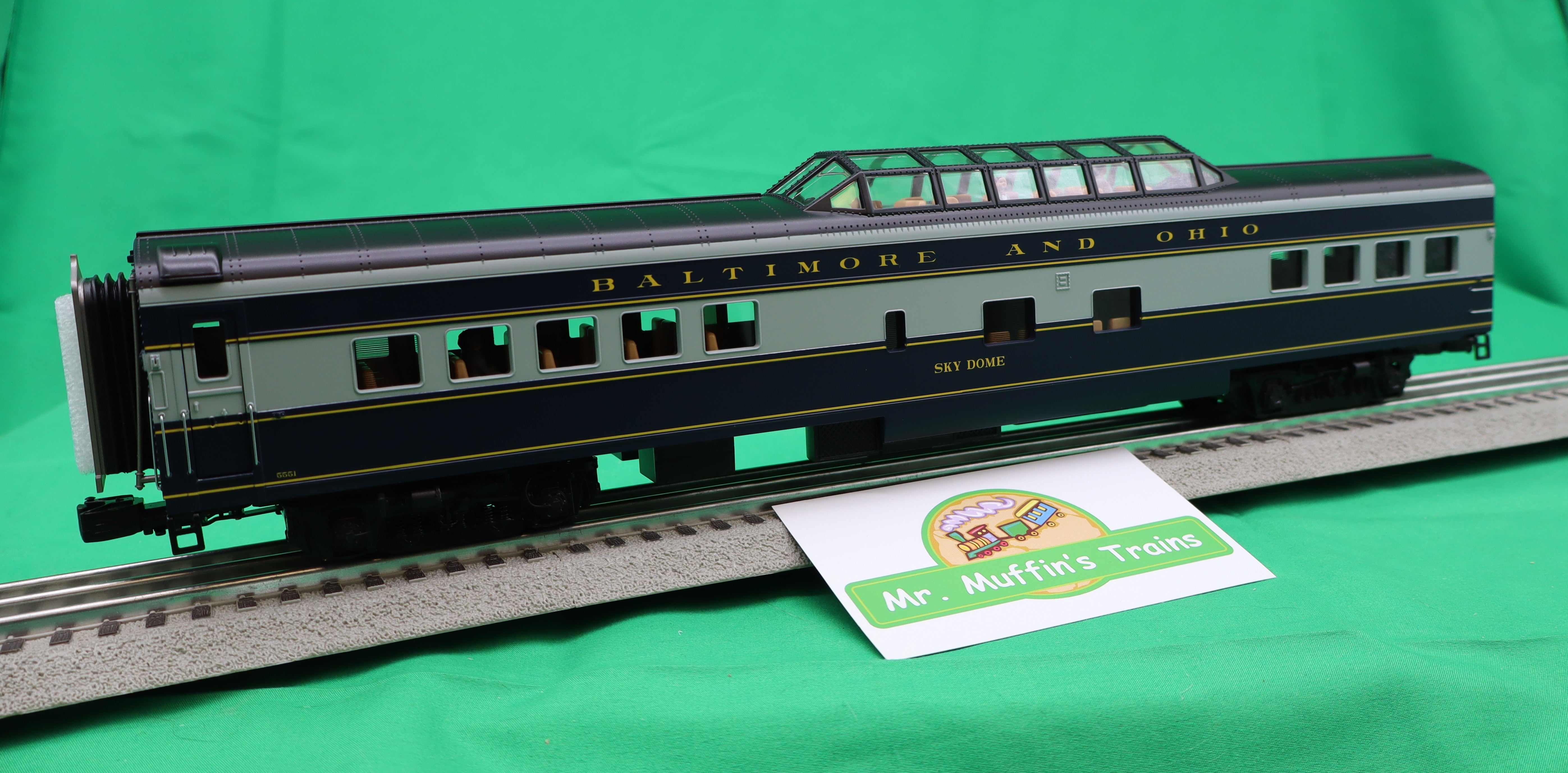 Atlas O 3001946 - Premier - 70' Streamlined Passenger Car Set "Baltimore & Ohio" (4-Car)