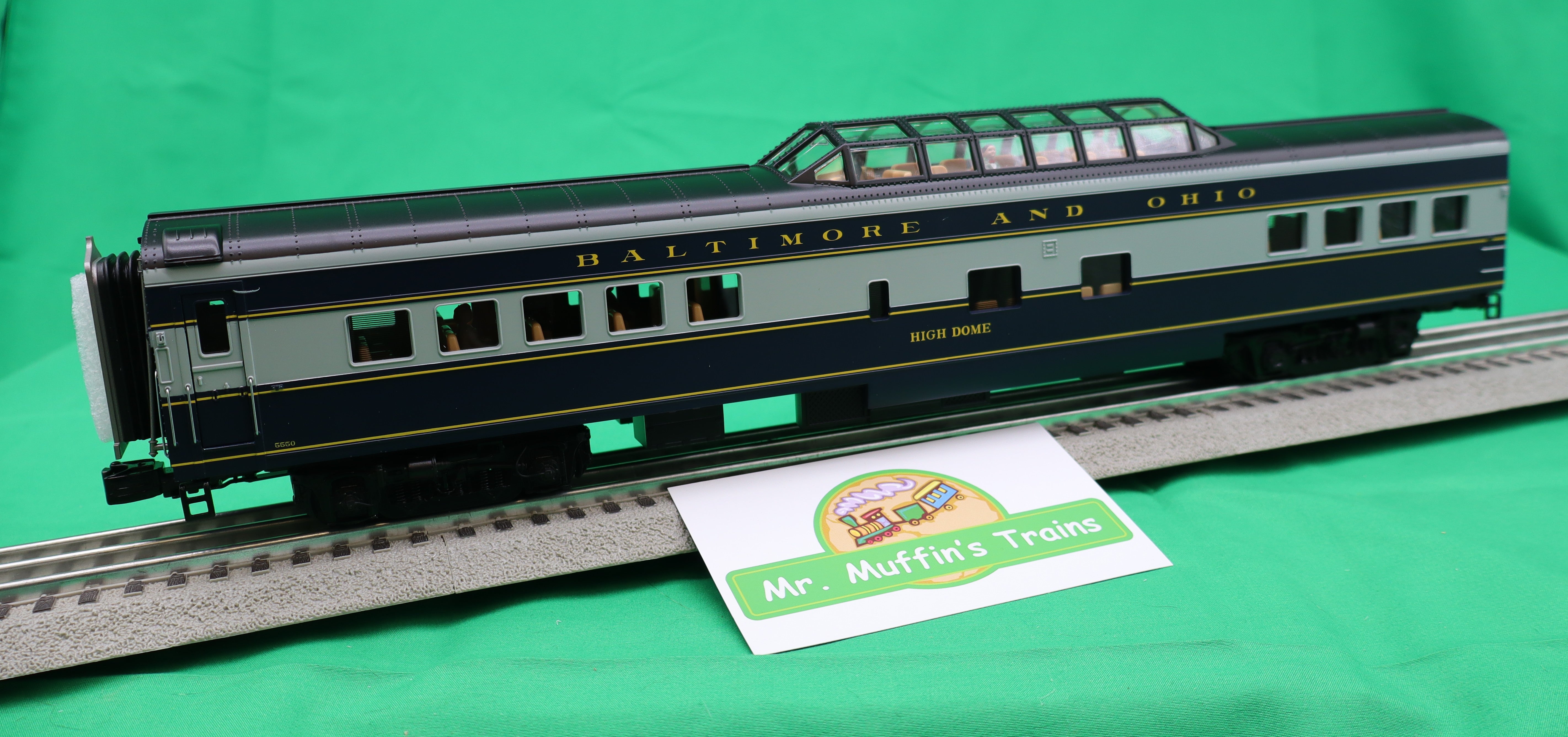 Atlas O 3001948 - Premier - 70' Streamlined Passenger Car Set "Baltimore & Ohio" (2-Car)