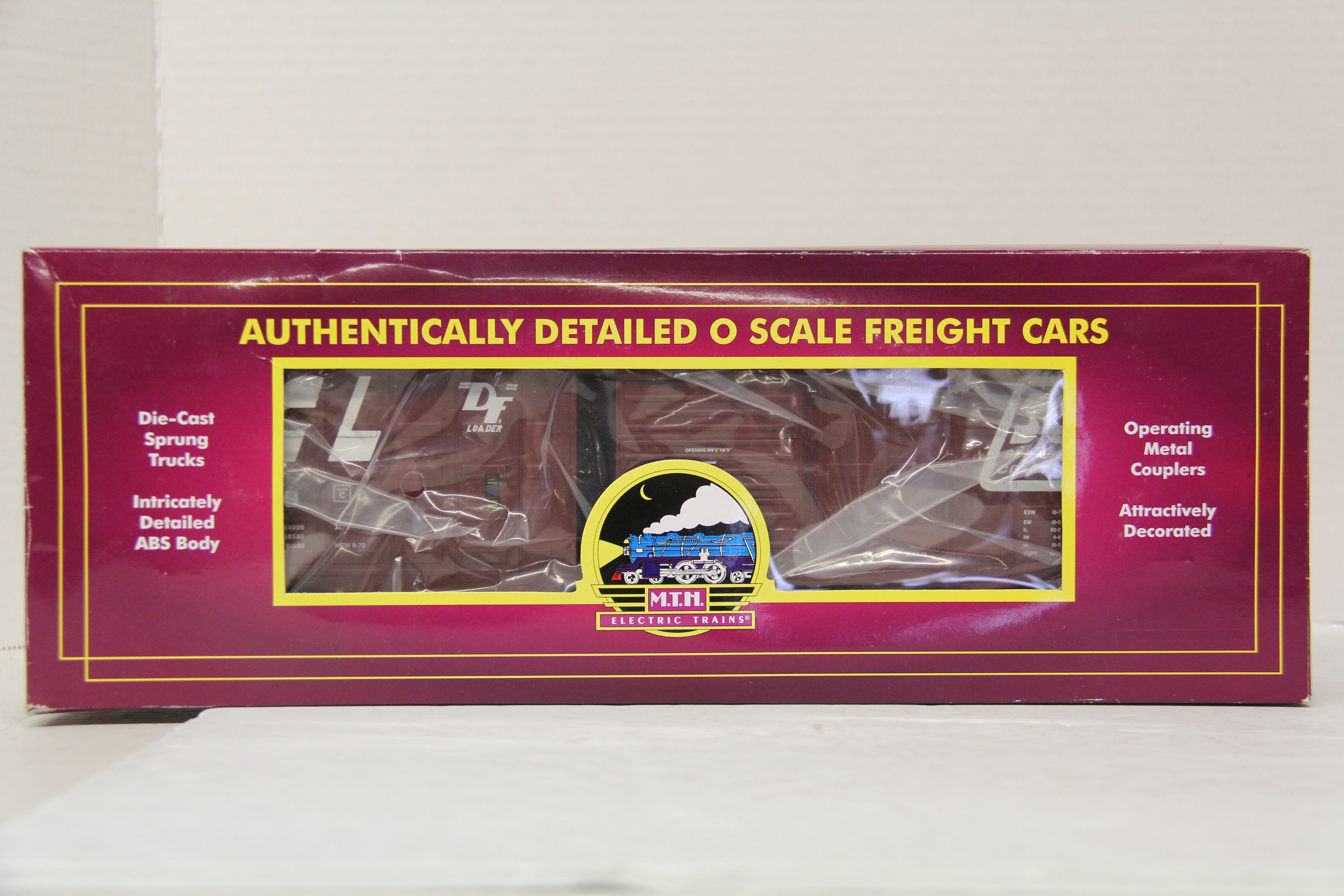 MTH 20-93662 Seaboard Coast Line 50' Waffle Box Car-Second hand-M5380