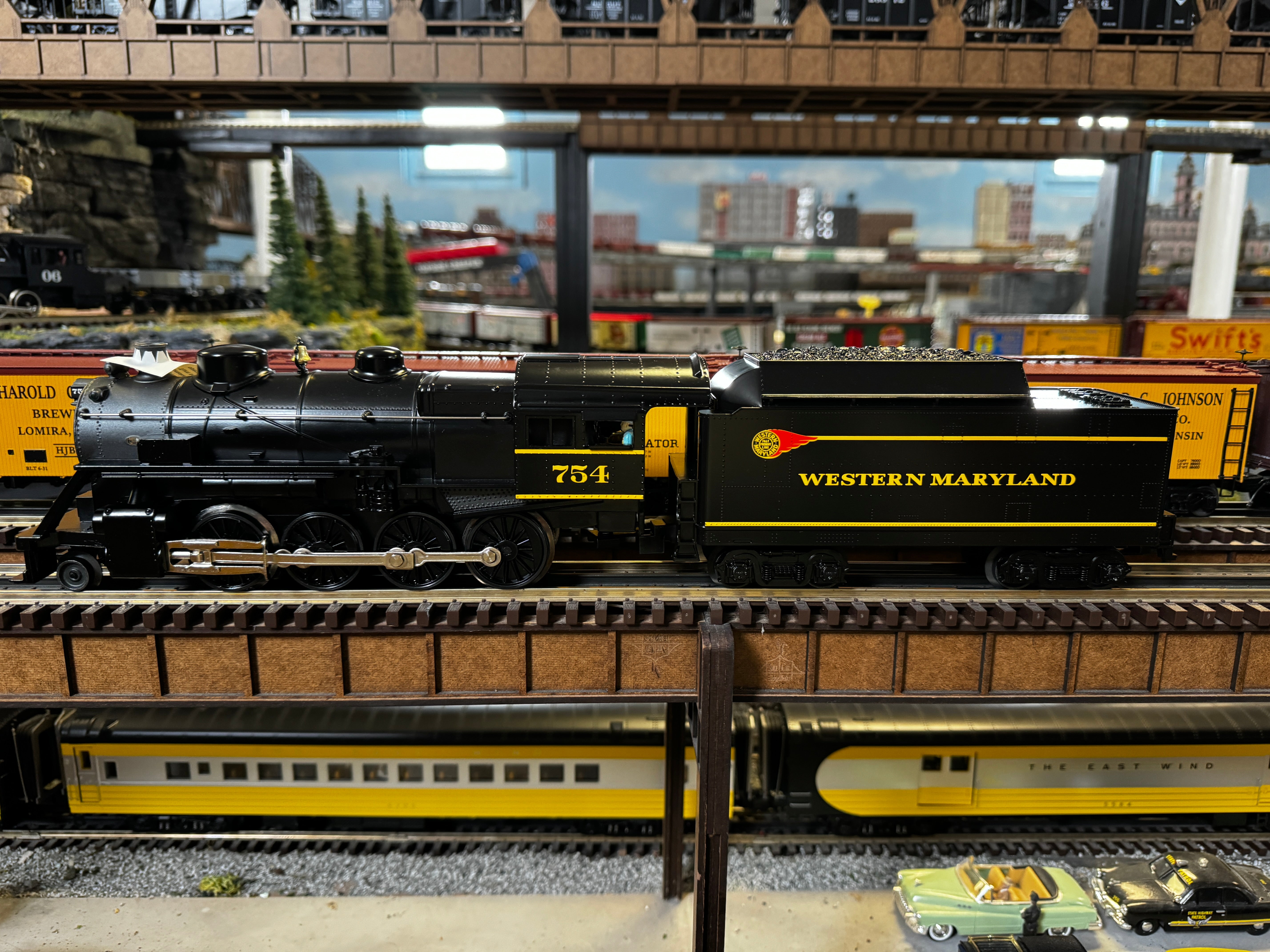 Lionel 2332110 - LionChief 2-8-0 Steam Locomotive "Western Maryland" #754