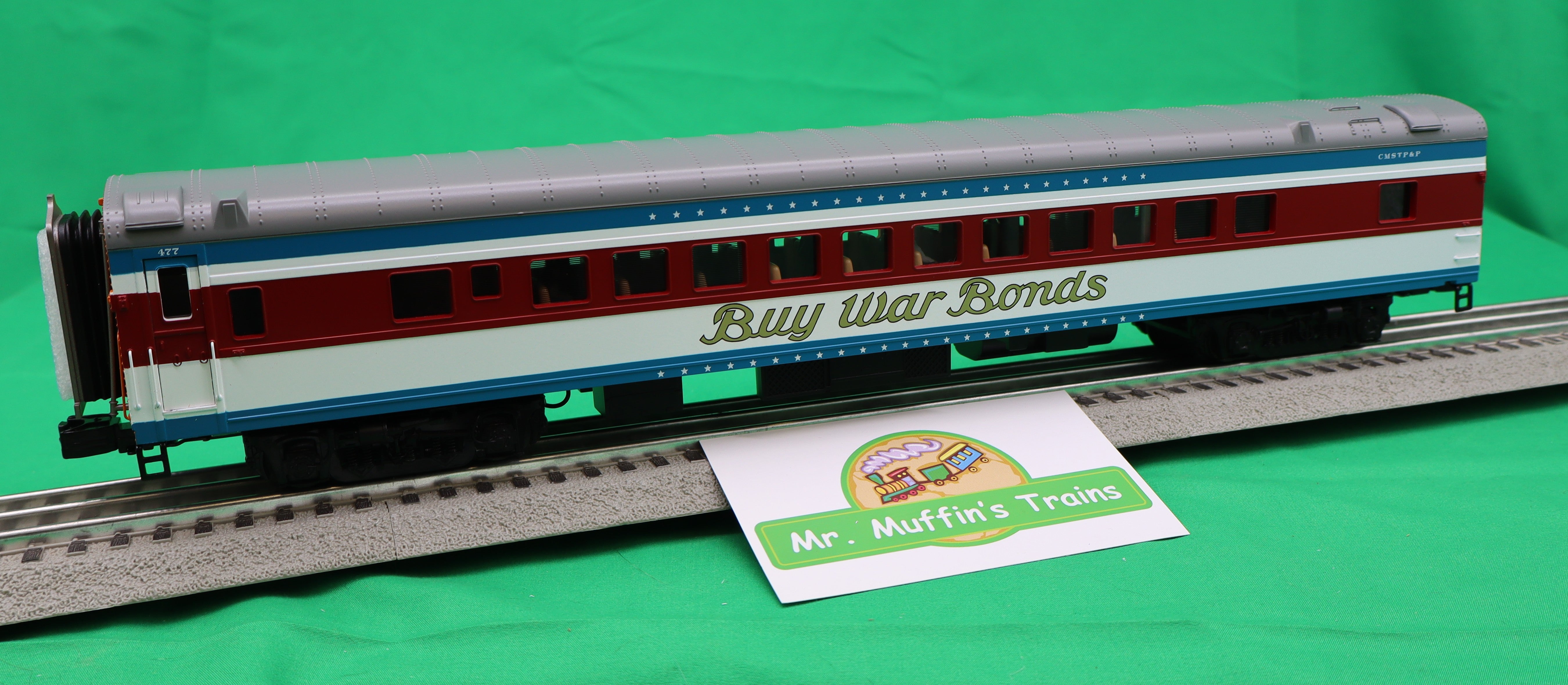 Atlas O 3001957 - Premier - 70' Streamlined Passenger Car Set "Milwaukee Road" (2-Car)