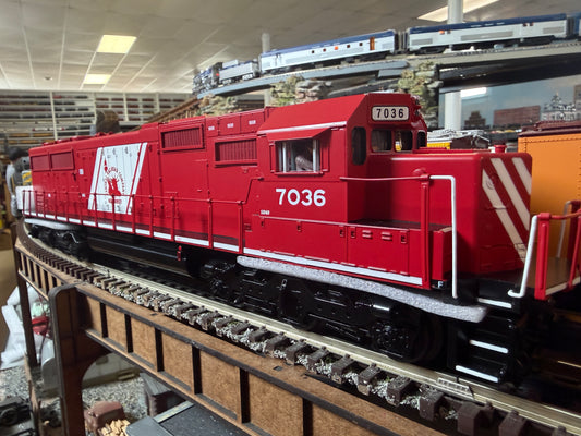 MTH 30-21344-1 - RailKing - SD60 Diesel Engine "Jersey Central" #7036 w/ PS3