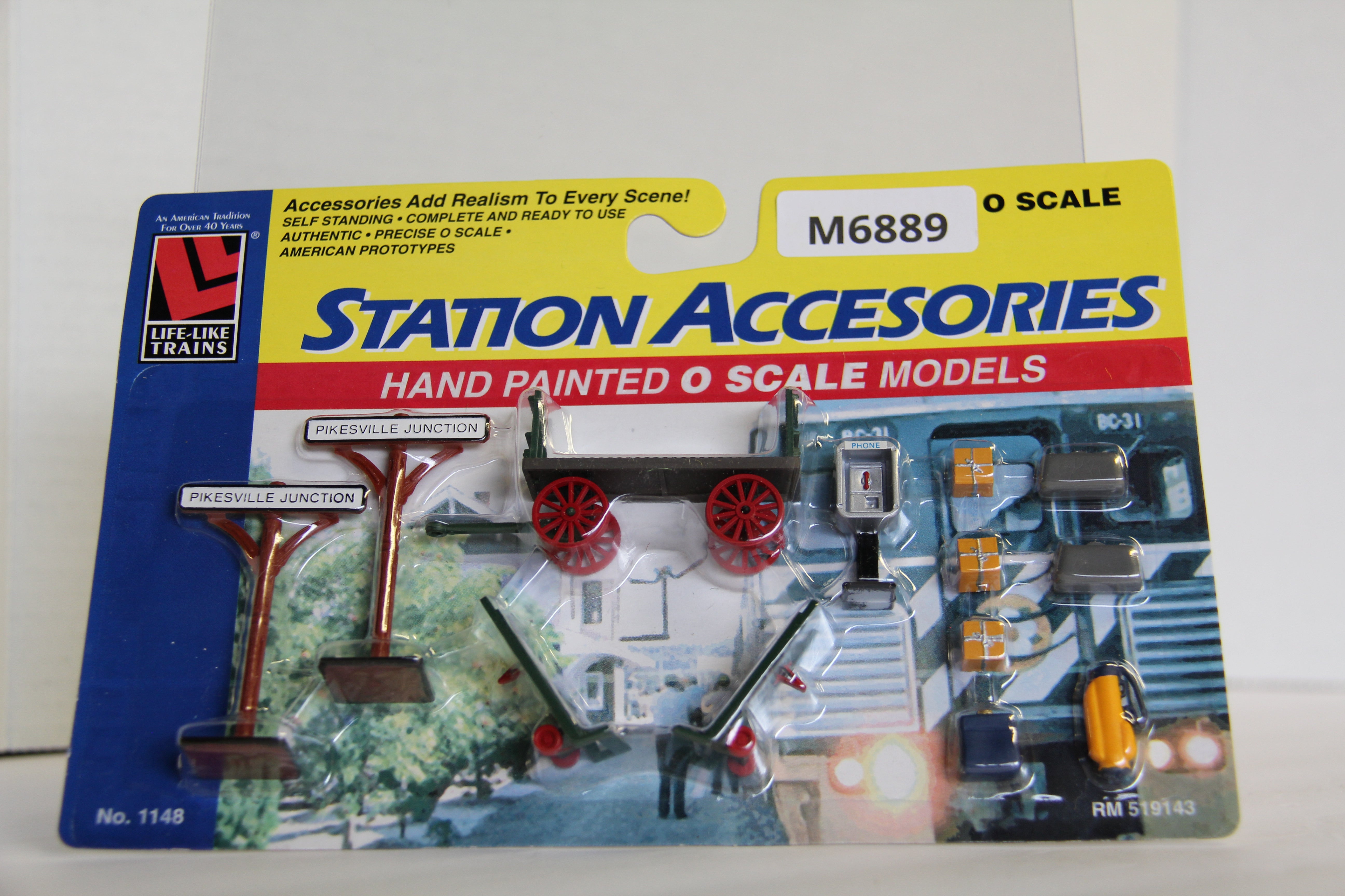 Life-Like Trains Station Accessories #1148-Second hand-M6889