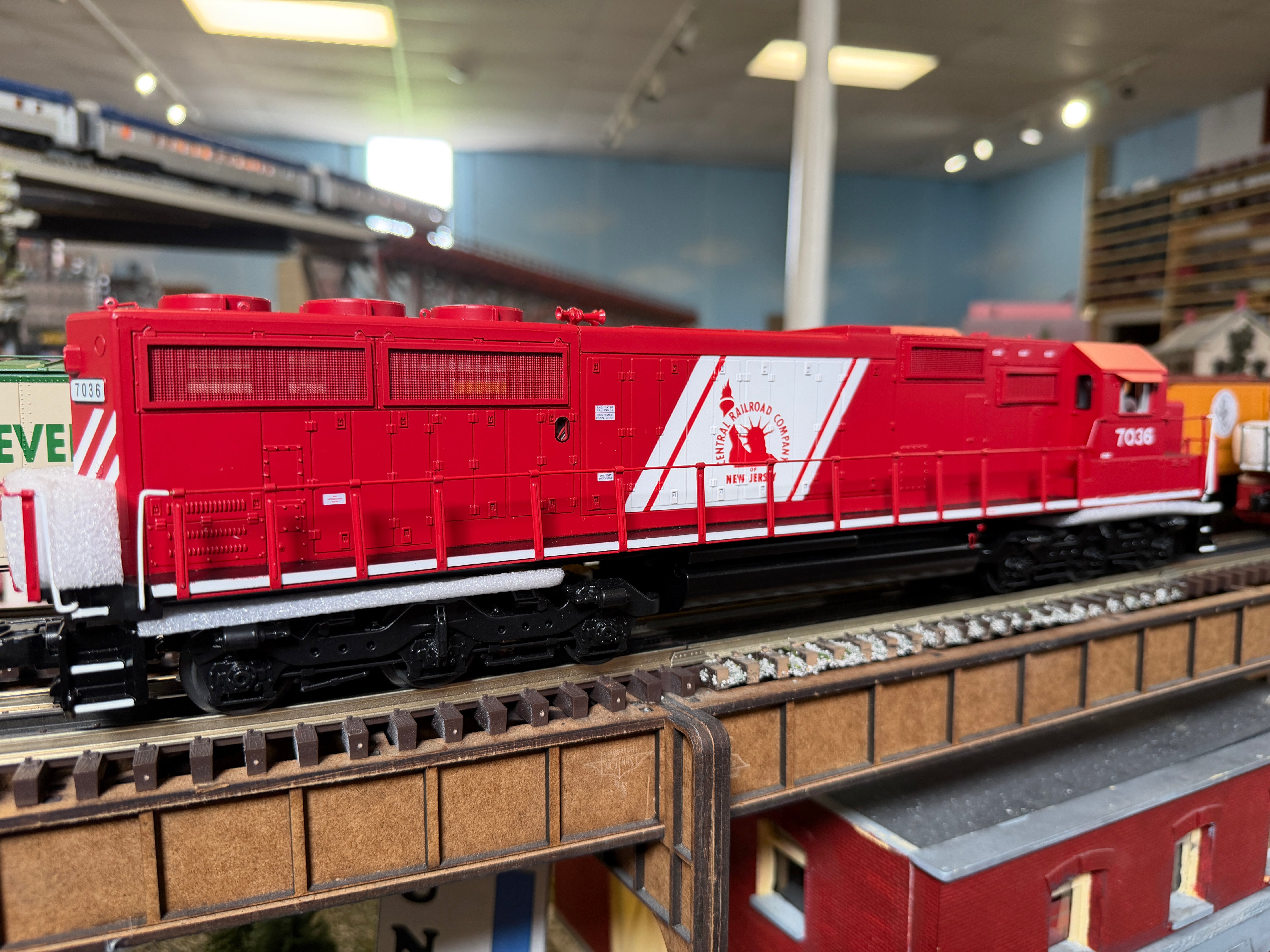 MTH 30-21344-1 - RailKing - SD60 Diesel Engine "Jersey Central" #7036 w/ PS3