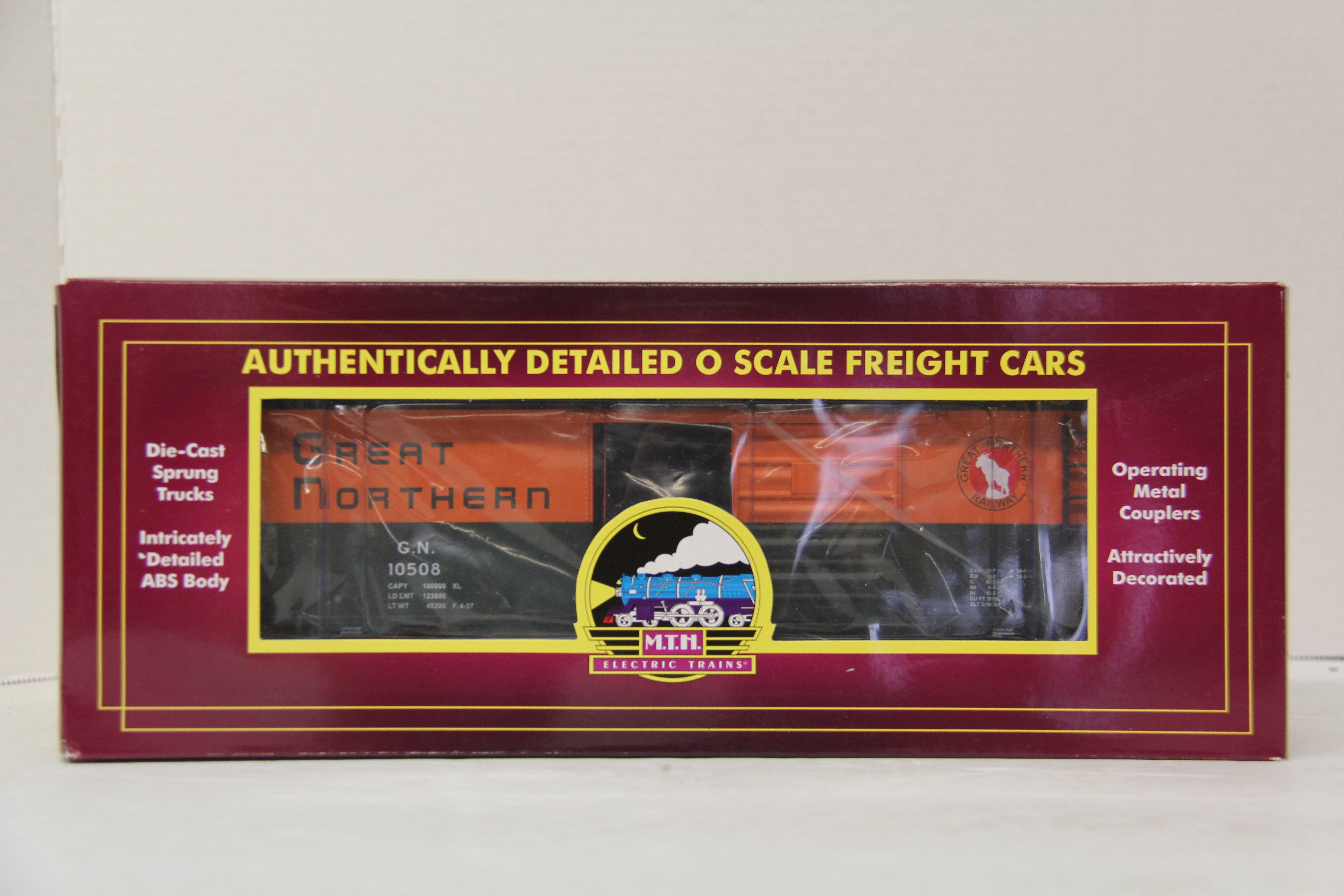 MTH 20-93715 Great Northern 40' Box Car-Second hand-M5393