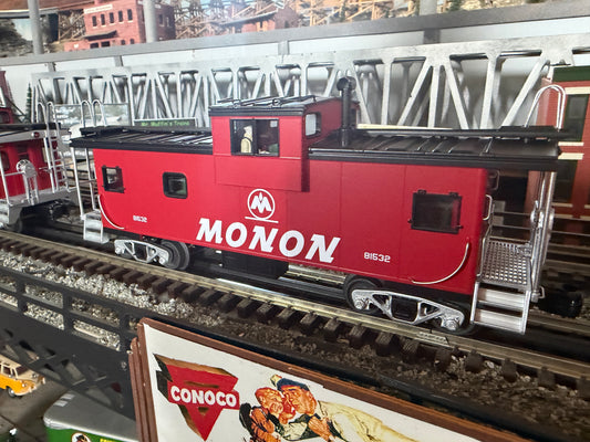 MTH 20-91838 - Premier - Extended Vision Caboose "Monon" #81532 - Custom Run for MrMuffin'sTrains