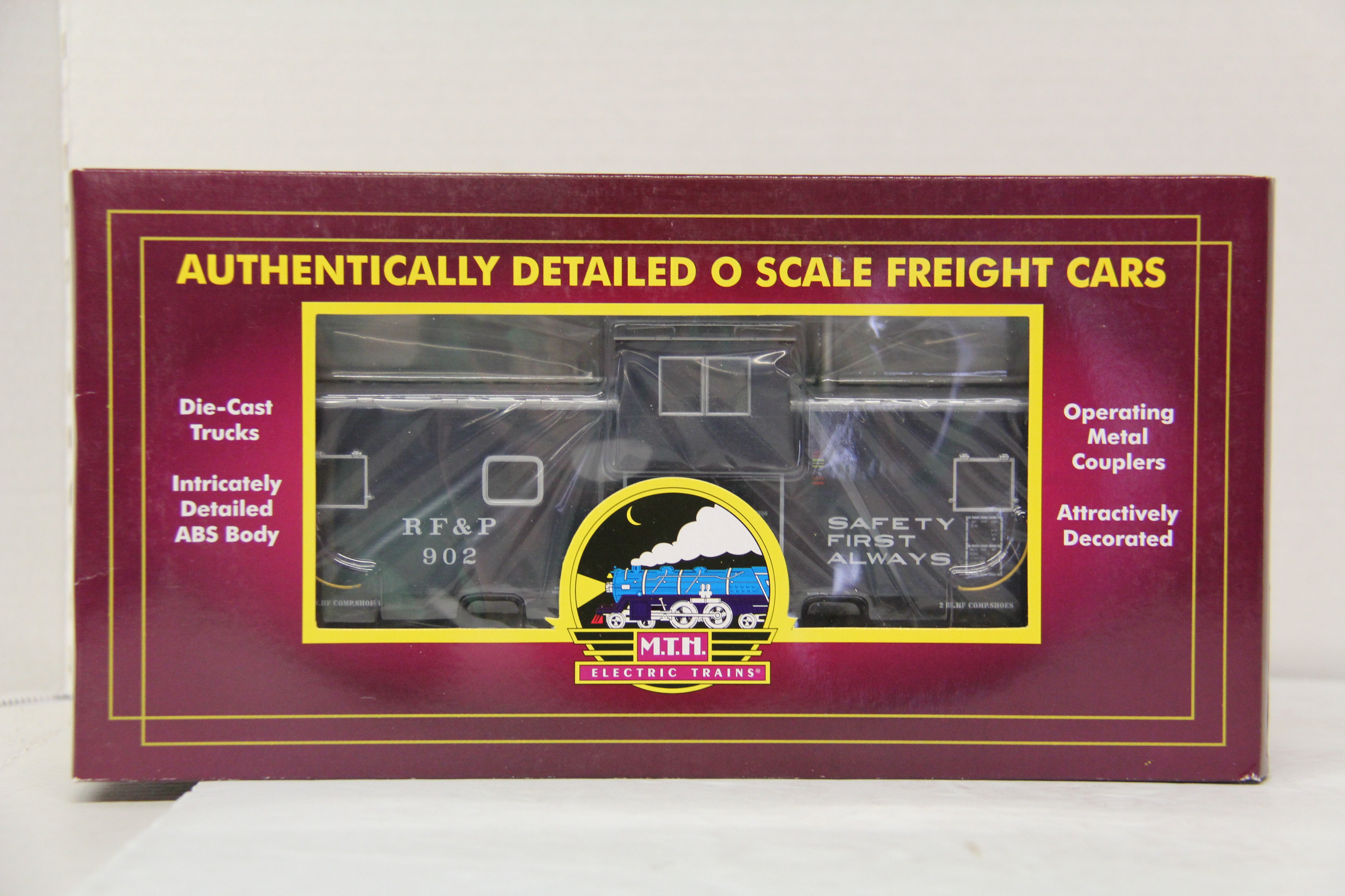 MTH 20-91659 Richmond, Fredericksburg & Potomac Extended Vision Caboose-Second hand-M5402