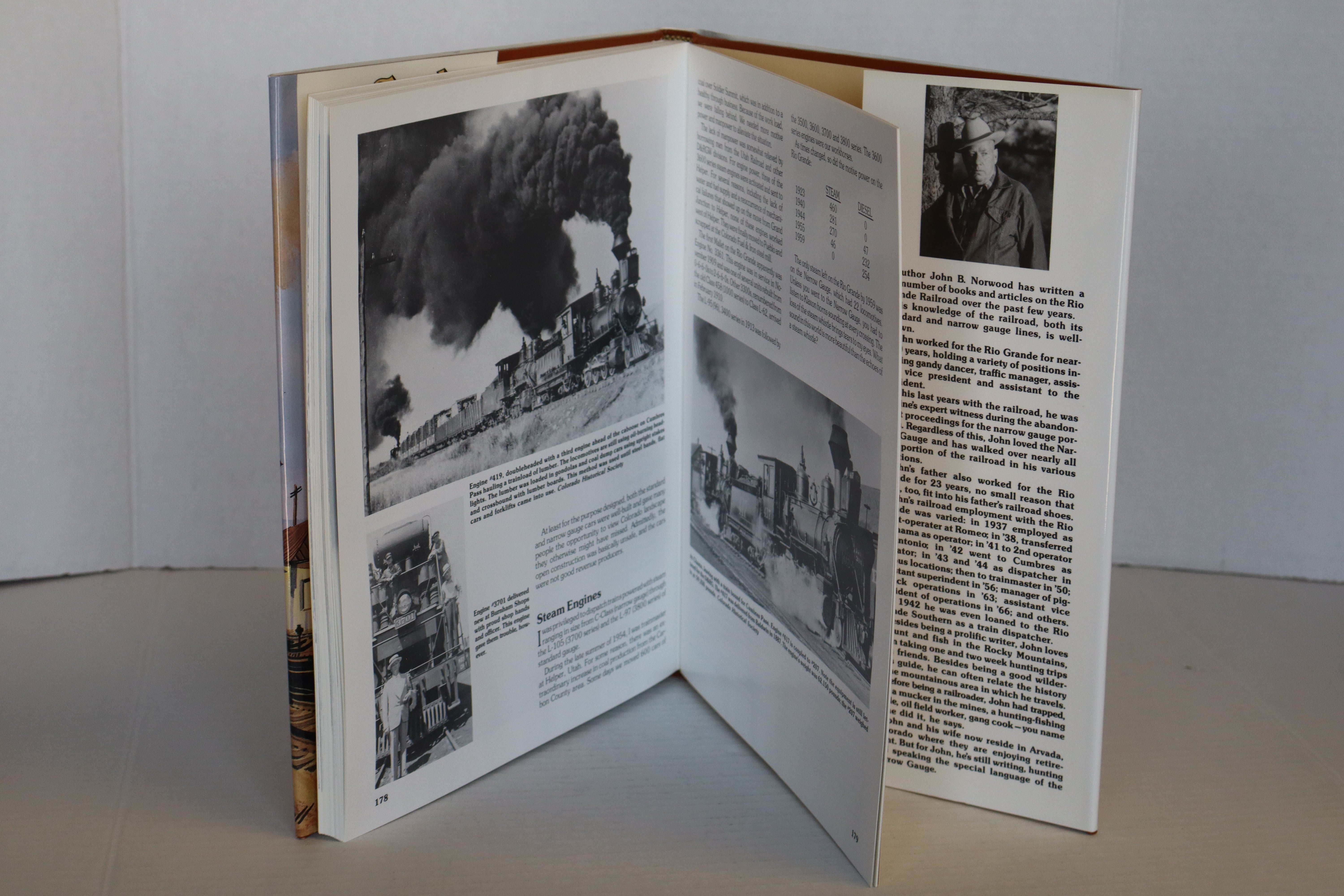 Rio Grande Memories by John B Norwood-Hard Cover-Second hand-M8180