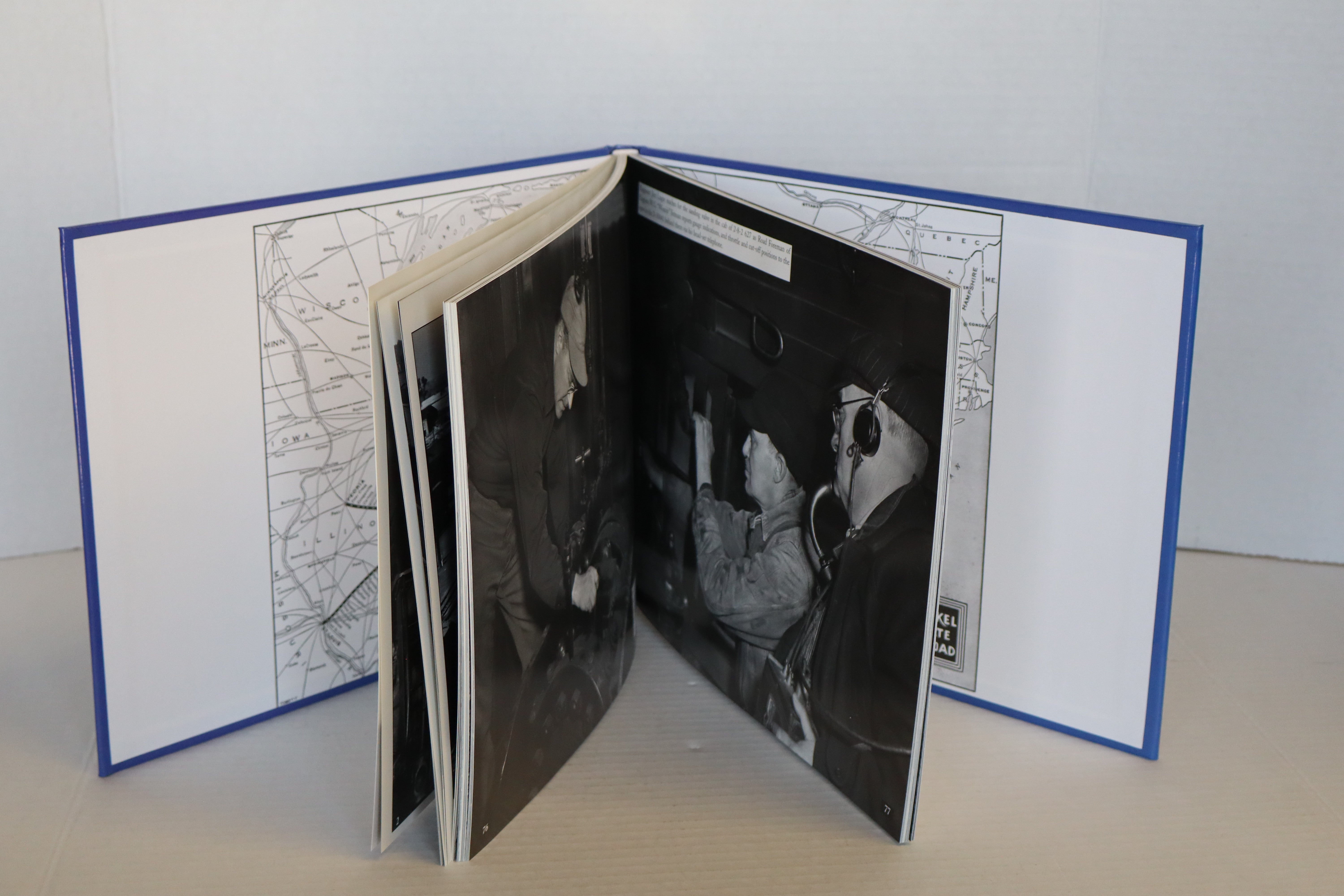 Nickel Plate Road Publicity Photos 1943-1952 Vol 1 -Hard Cover-Second hand-M8183