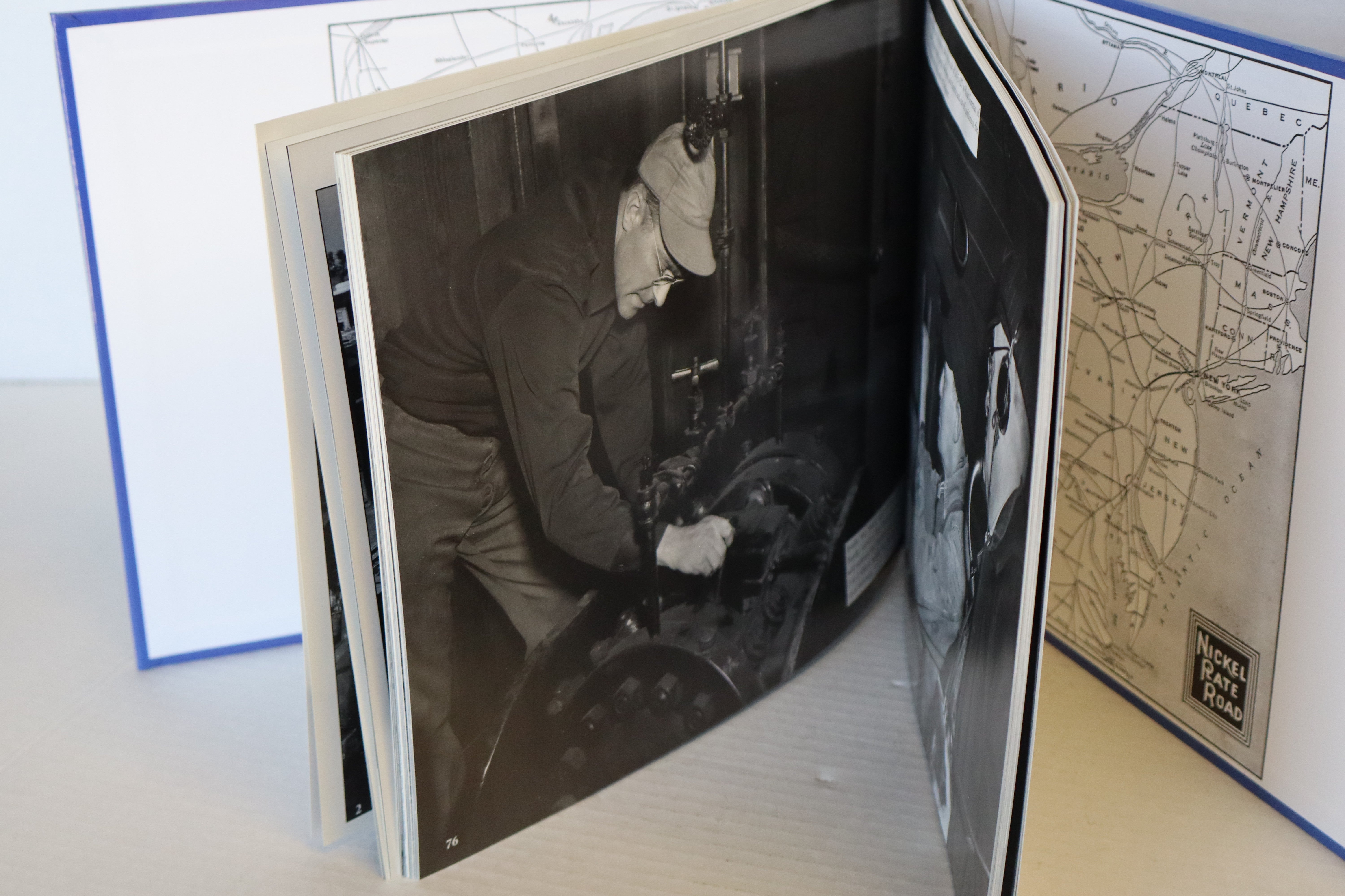 Nickel Plate Road Publicity Photos 1943-1952 Vol 1 -Hard Cover-Second hand-M8183
