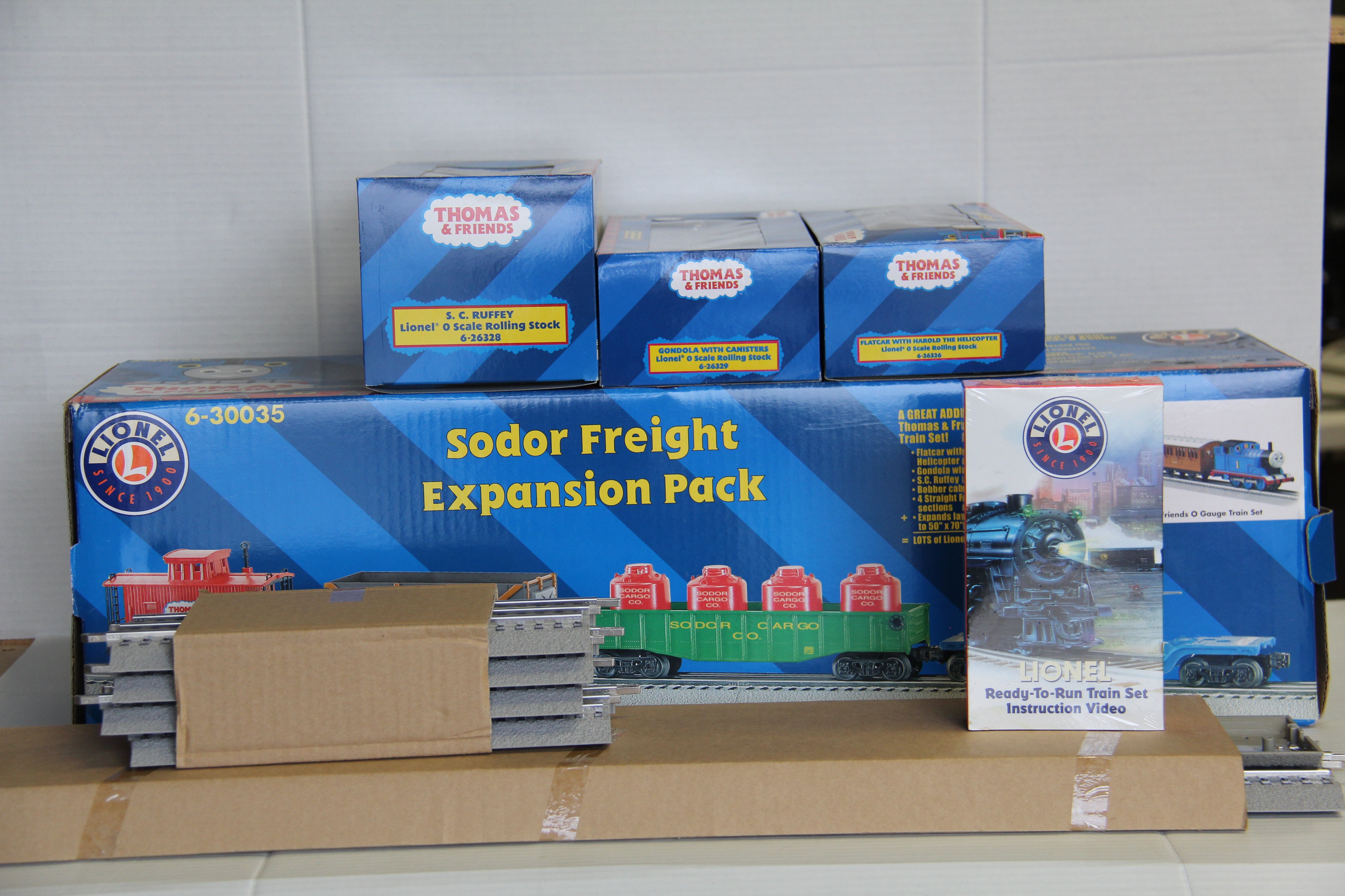 Lionel 6-31956 Thomas & Friends Train Set & 6-30035 Expansion Pack-Second hand-M6890