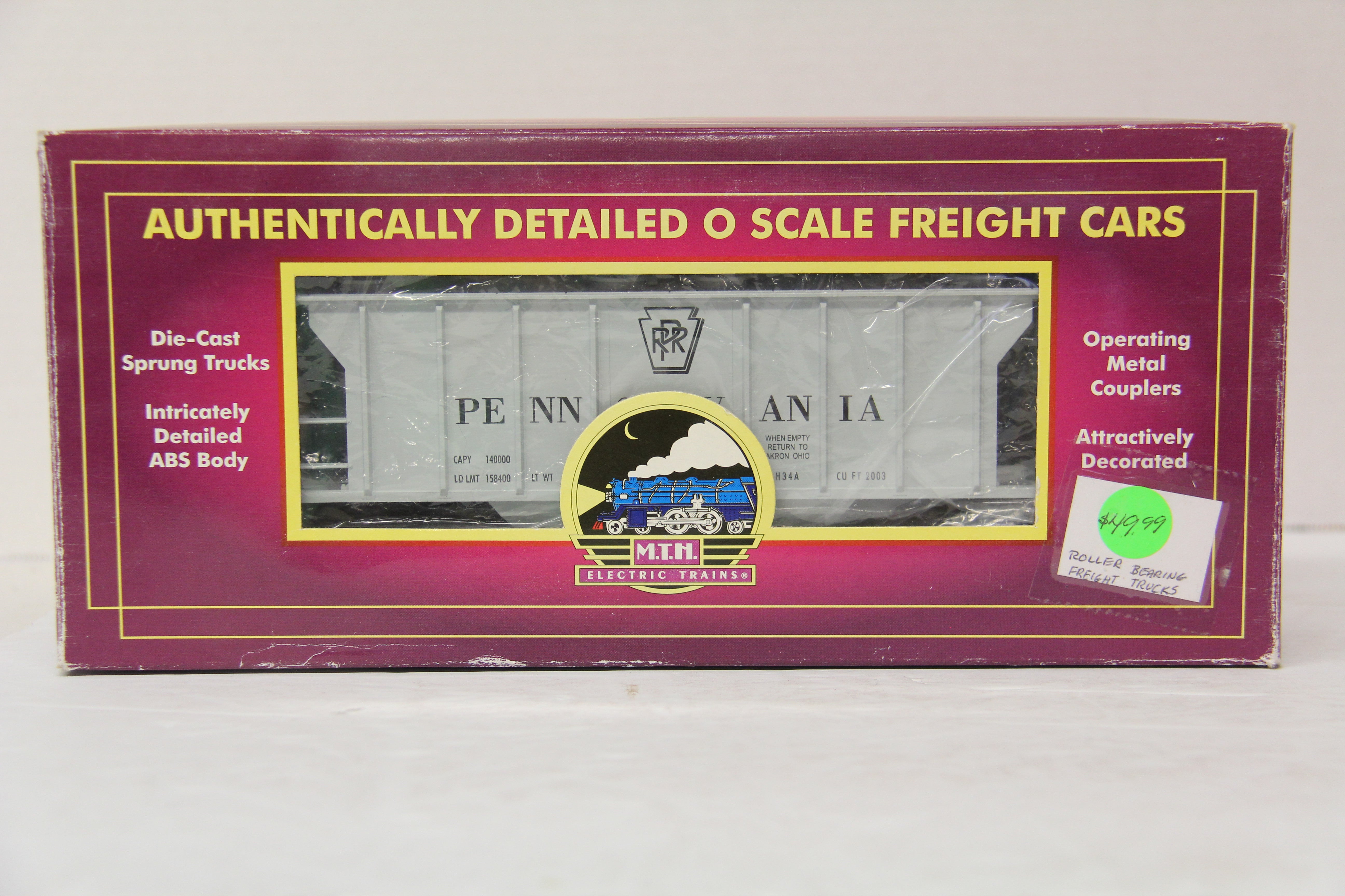 MTH 20-97106 Pennsylvania PS-2 Hopper-Second hand-M5409