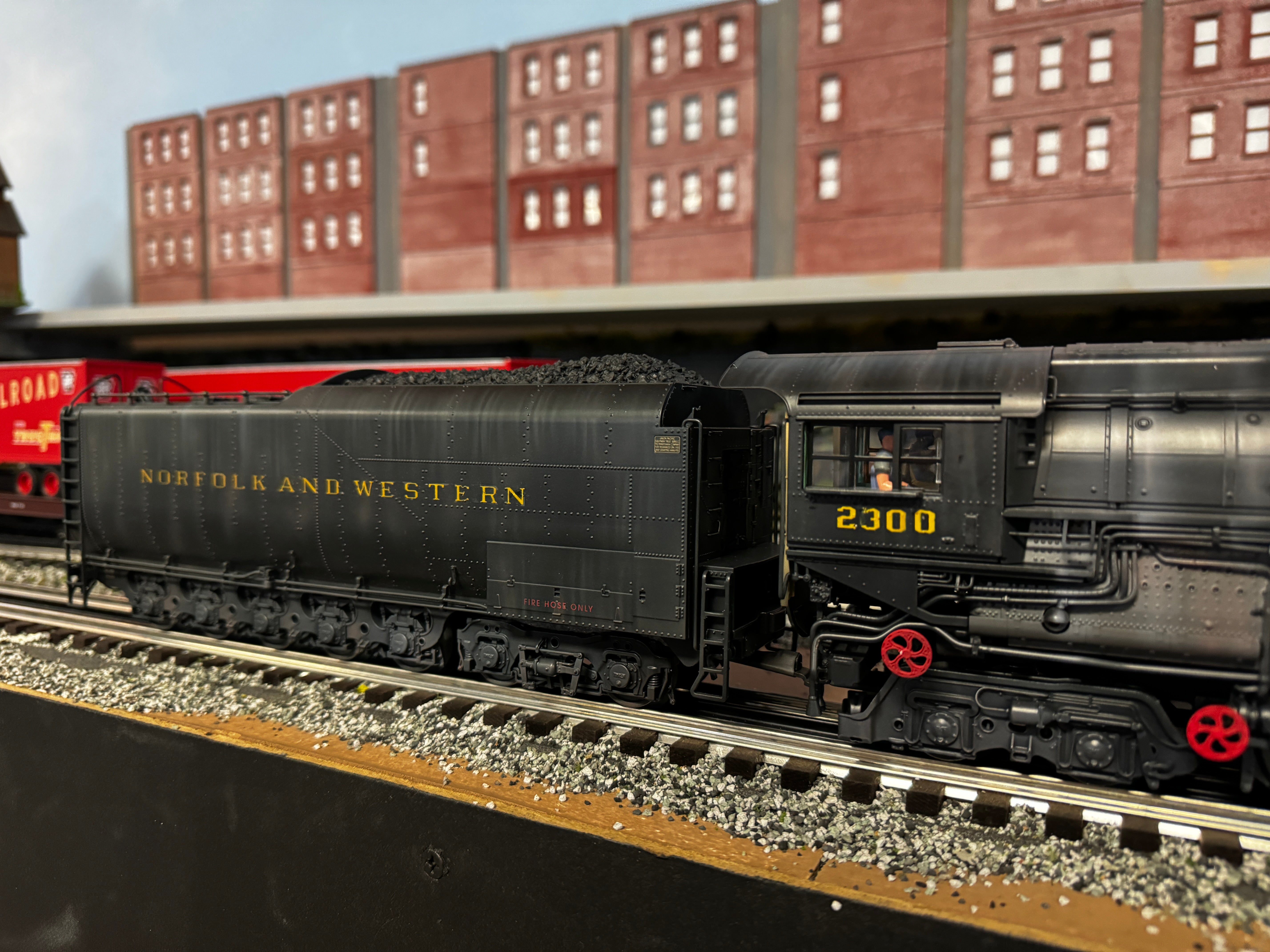 Lionel 2331270NW - Vision Line Big Boy Steam Locomotive "Norfolk & Western" #2300 Custom Pained and Lettered by Harry Hieke