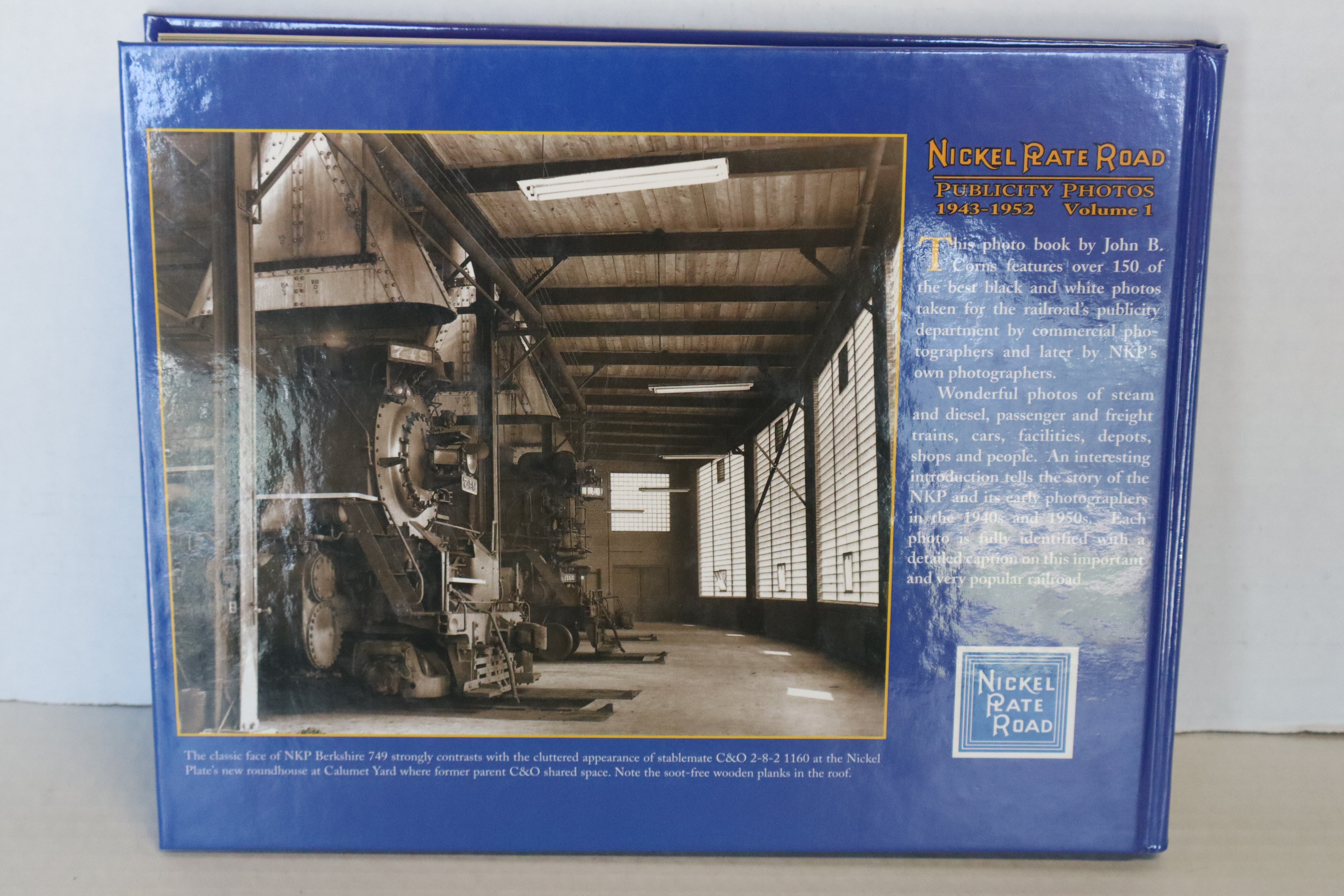 Nickel Plate Road Publicity Photos 1943-1952 Vol 1 -Hard Cover-Second hand-M8183