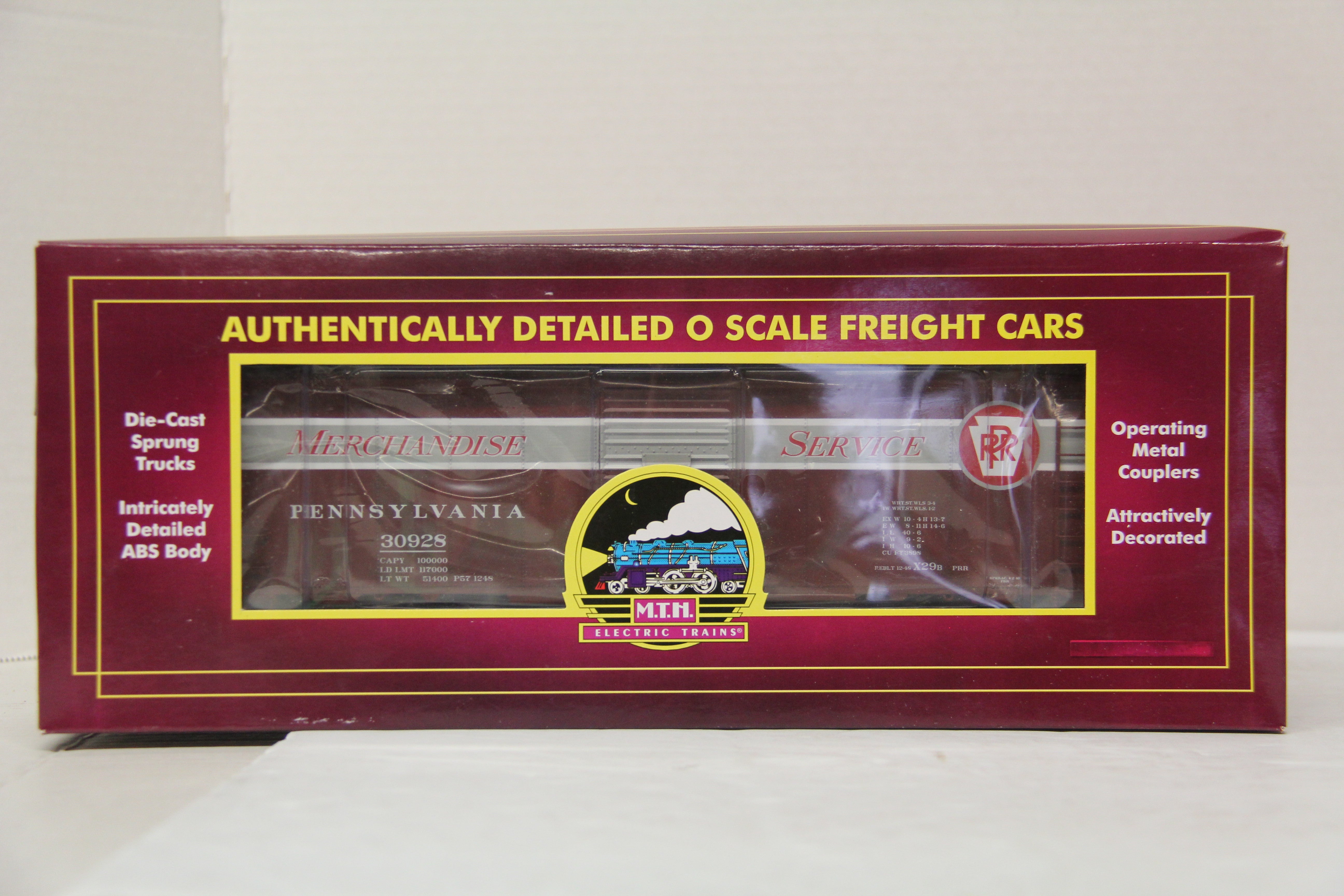 MTH 20-93707 Pennsylvania 40' AAR Box Car-Second hand-M5410