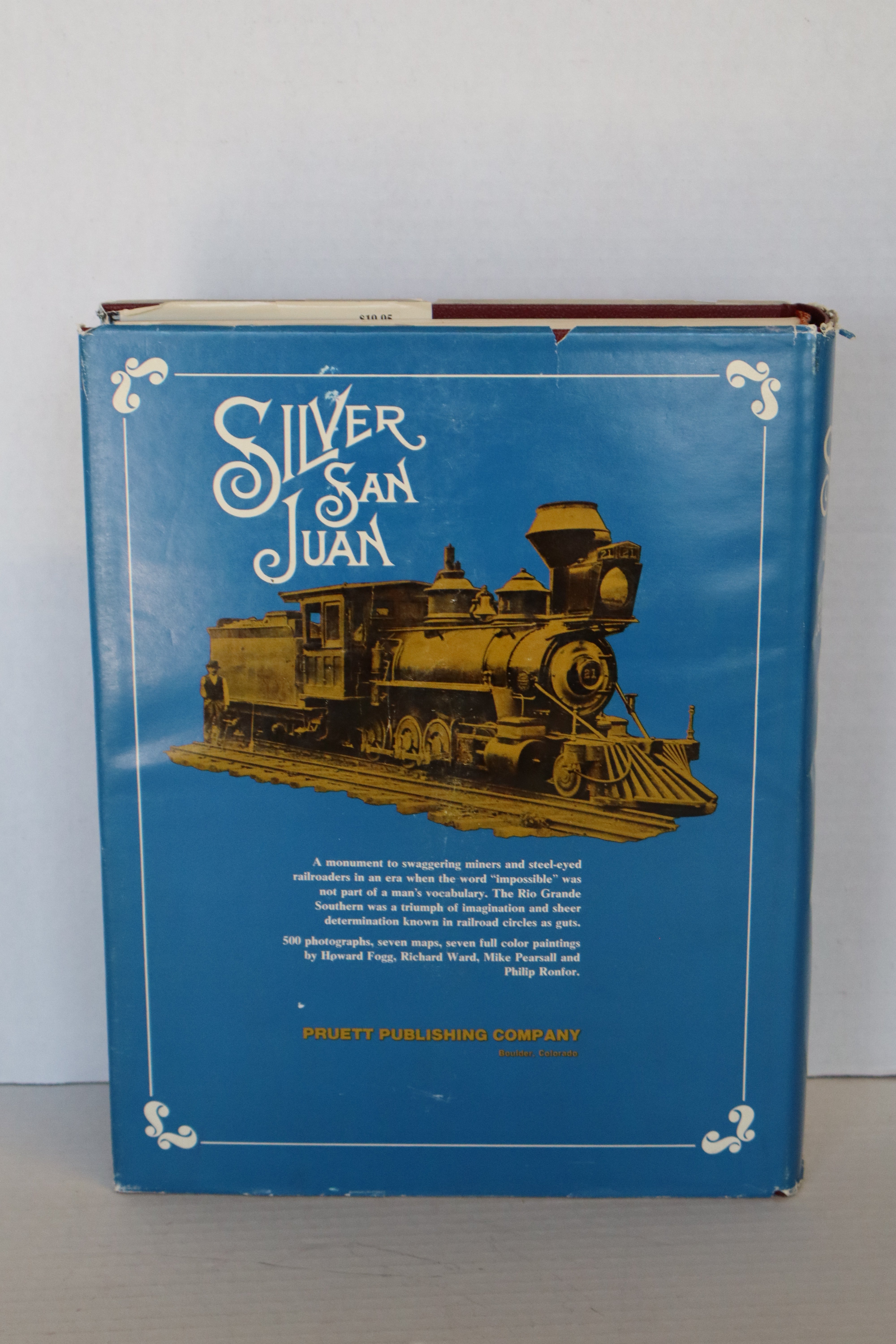 Silver San Juan the Rio Grande Southern-Hard Cover-Second hand-M8184