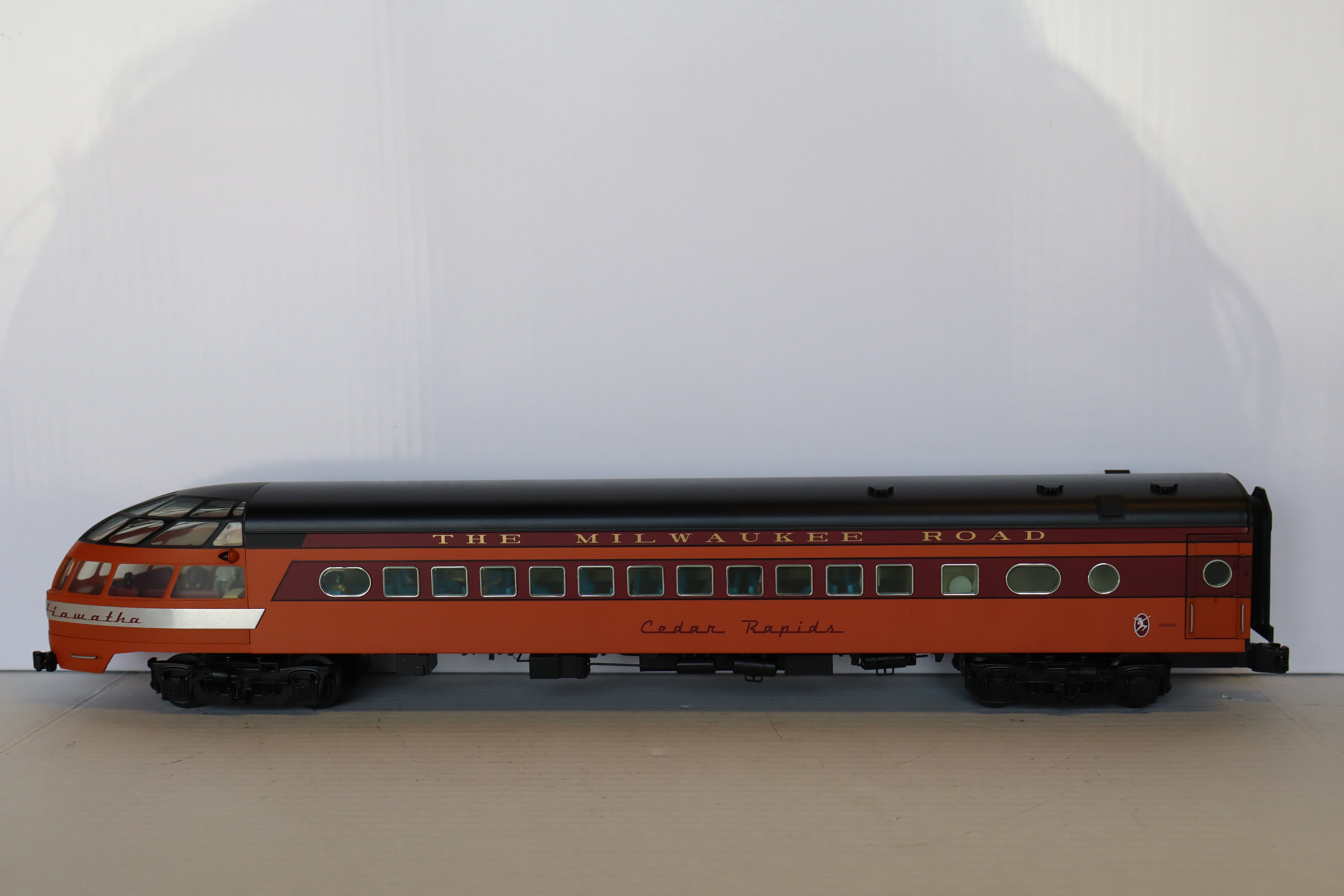 Lionel 6-11229 Milwaukee Road S3 Northern #261 Excursion Scheme w/ 4 Car Pass Set-Second hand-M8185