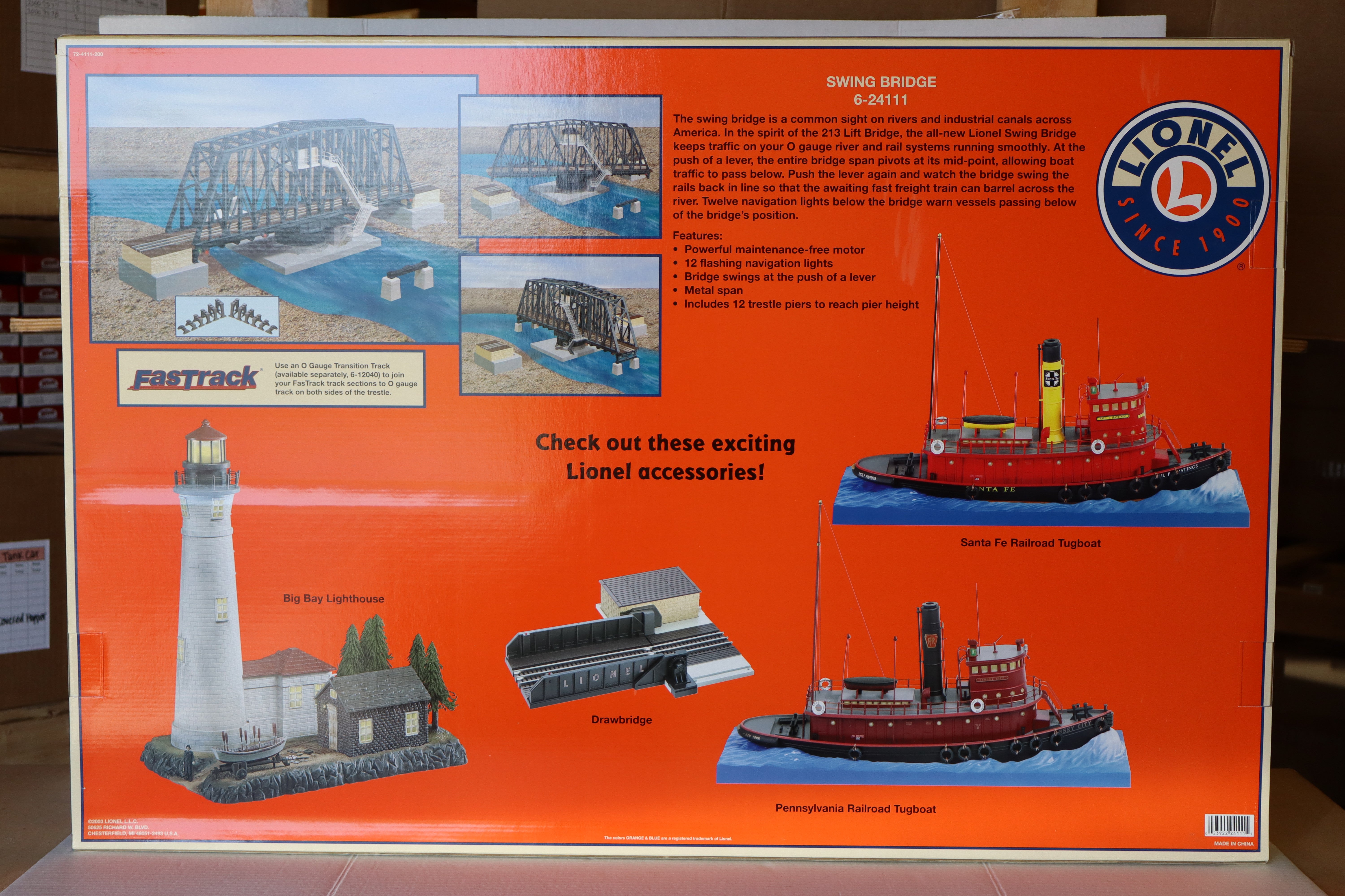 Lionel 6-24111 Swing Bridge-Second hand-M8186