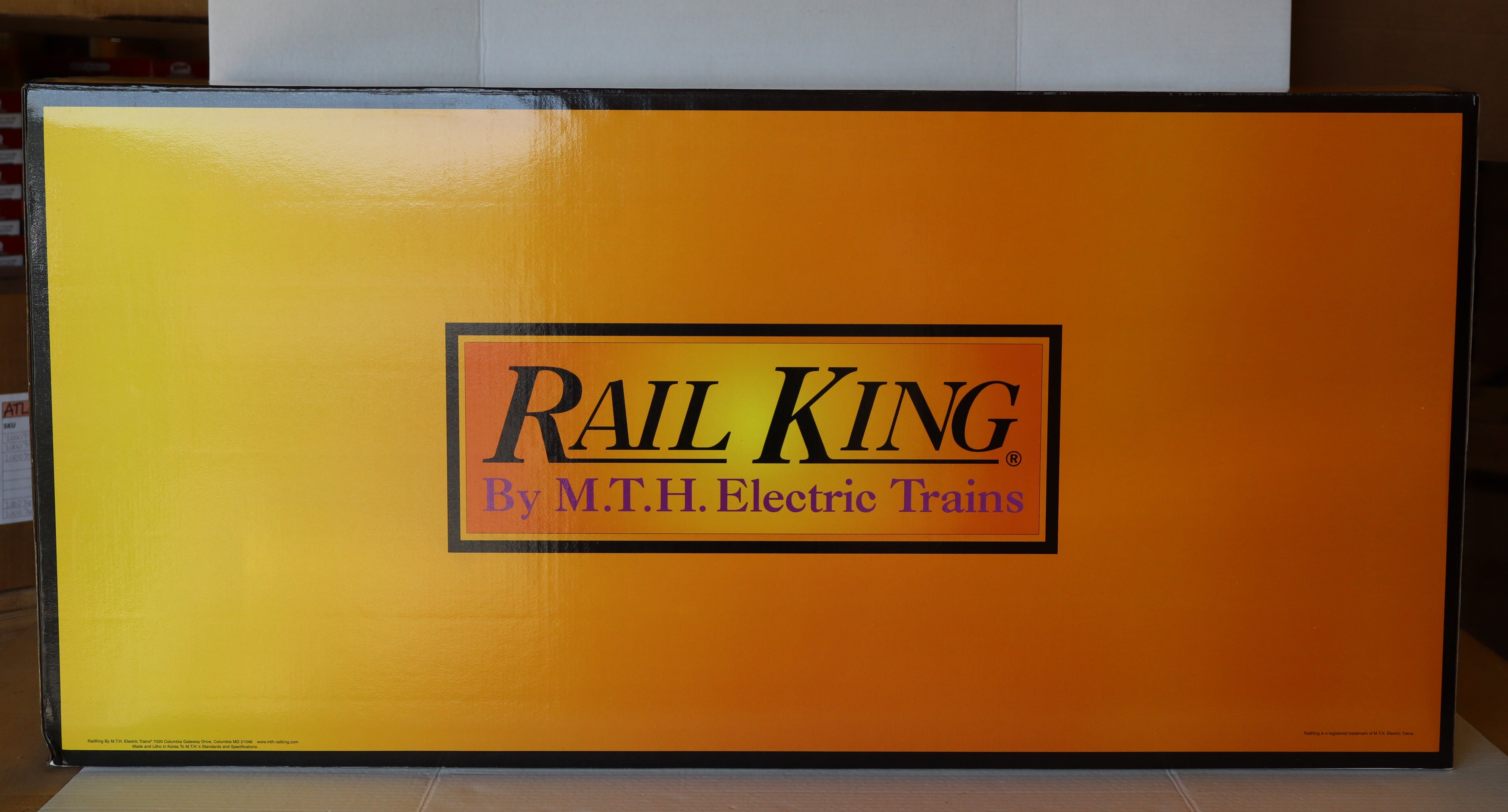 Rail King 30-9020 Hell Gate Bridge Gray & Red-Second hand-M8187