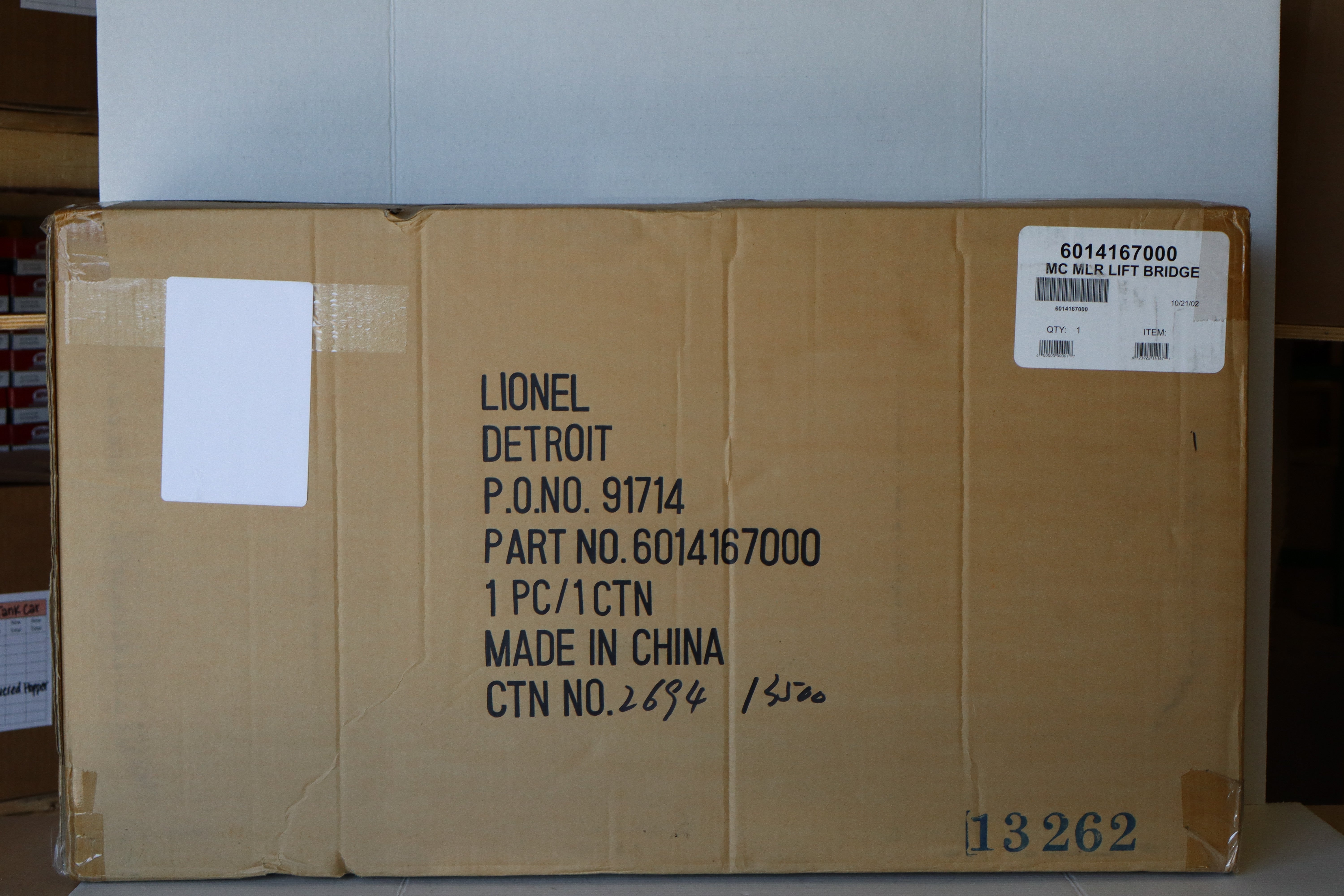 Lionel 6-14167 #213 Lift Bridge-Second hand-M8188
