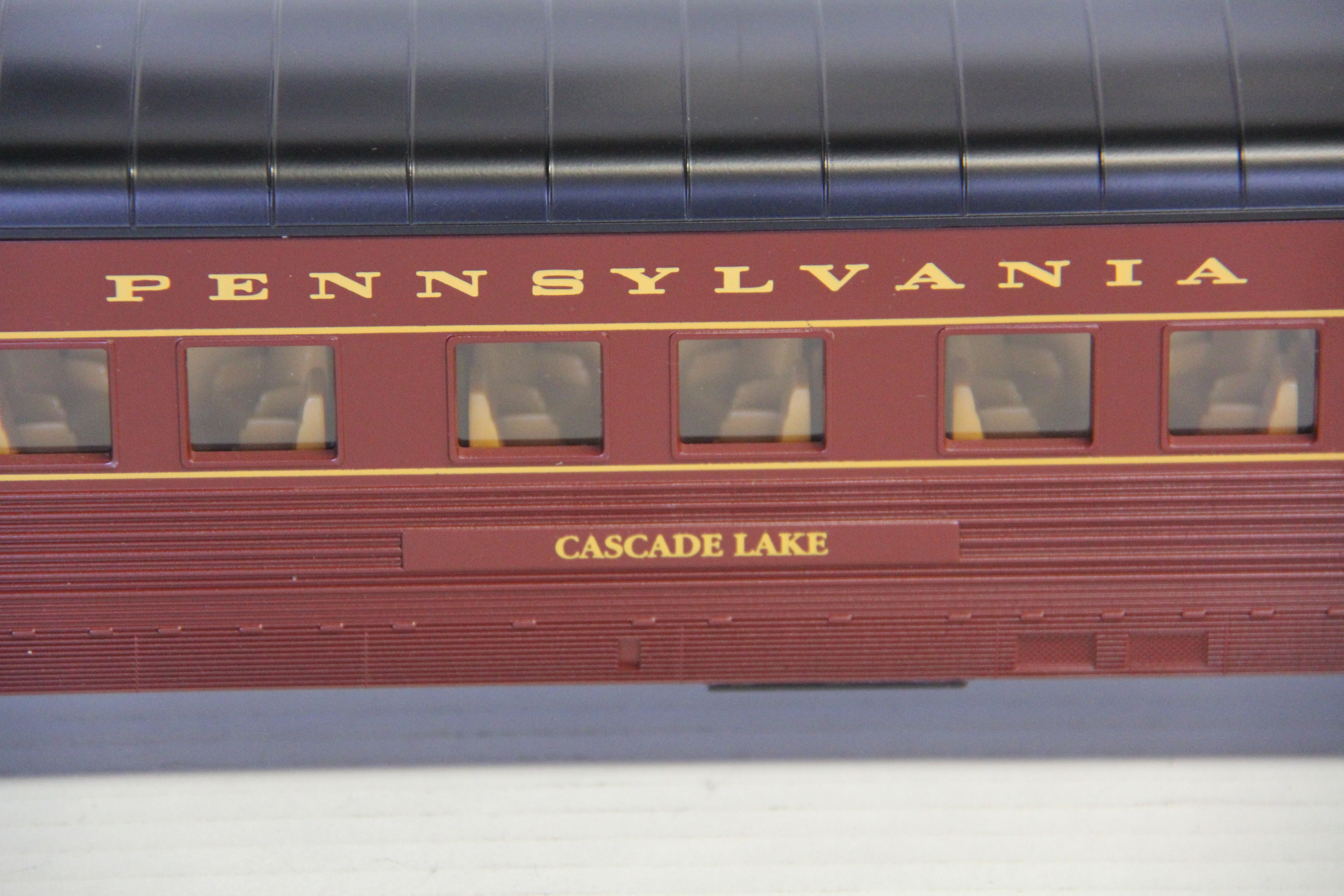 Rail King 30-6964 & 30-68149 Pennsylvania 60' Streamlined Passenger 6 Set-Second hand-M6897