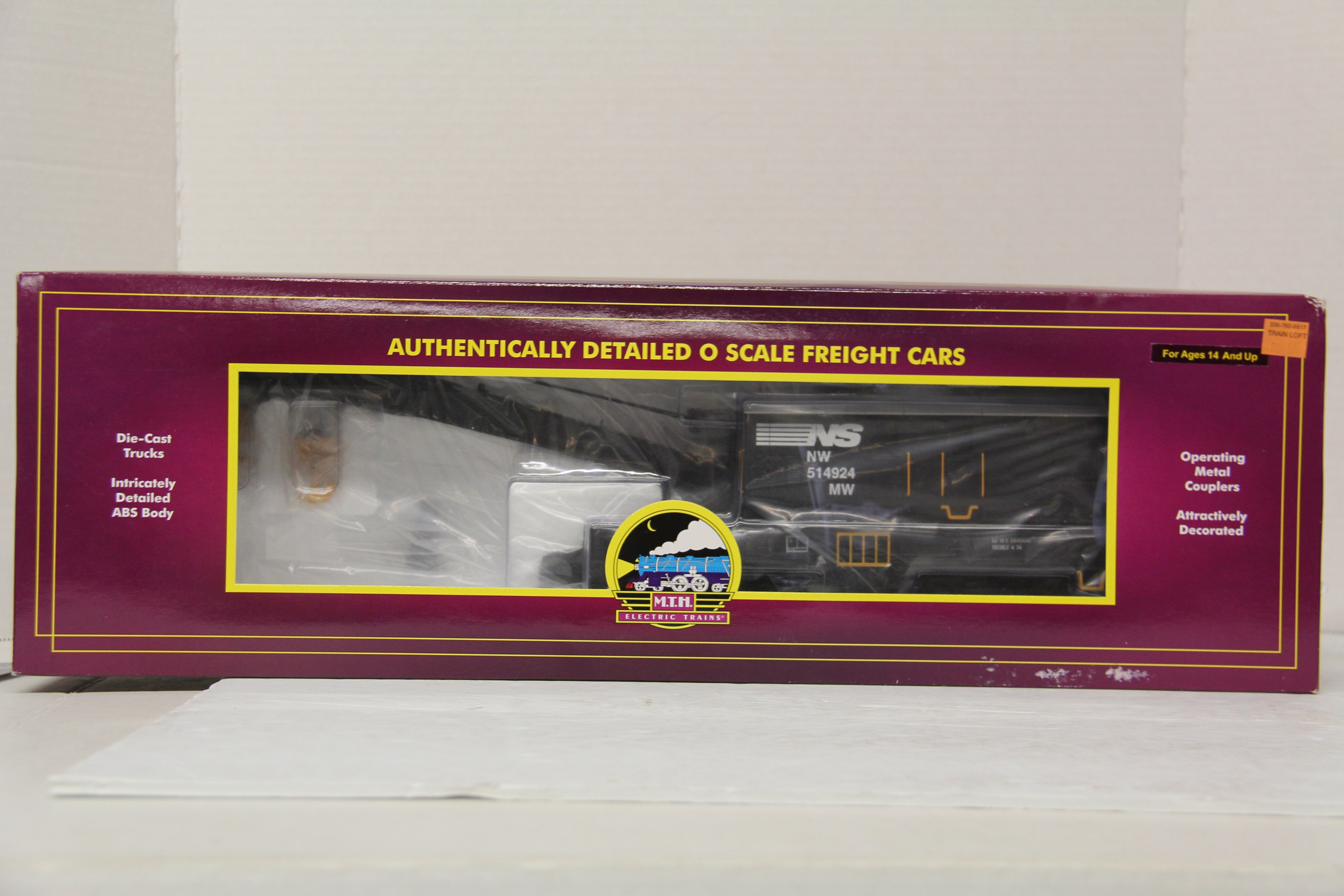 MTH 20-98808 Norfolk Southern Crane Car-Second hand-M5436