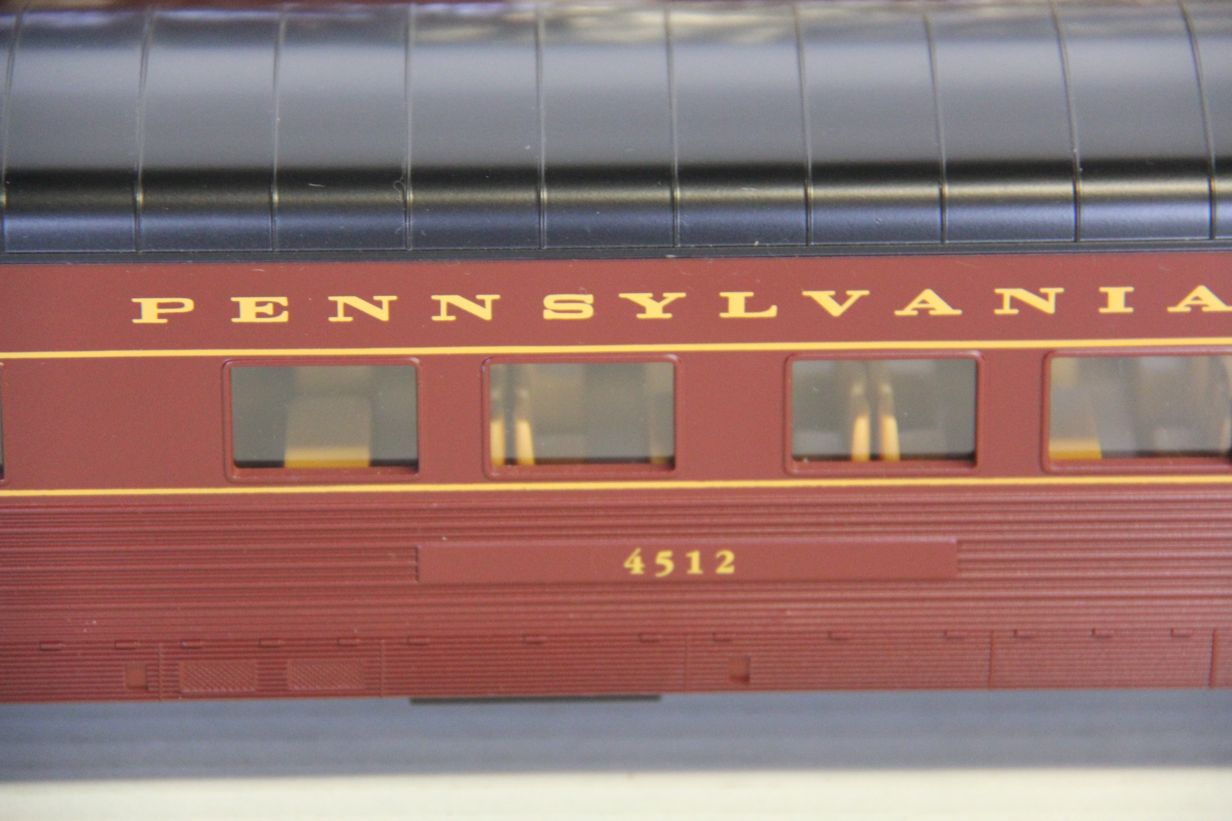 Rail King 30-6964 & 30-68149 Pennsylvania 60' Streamlined Passenger 6 Set-Second hand-M6897