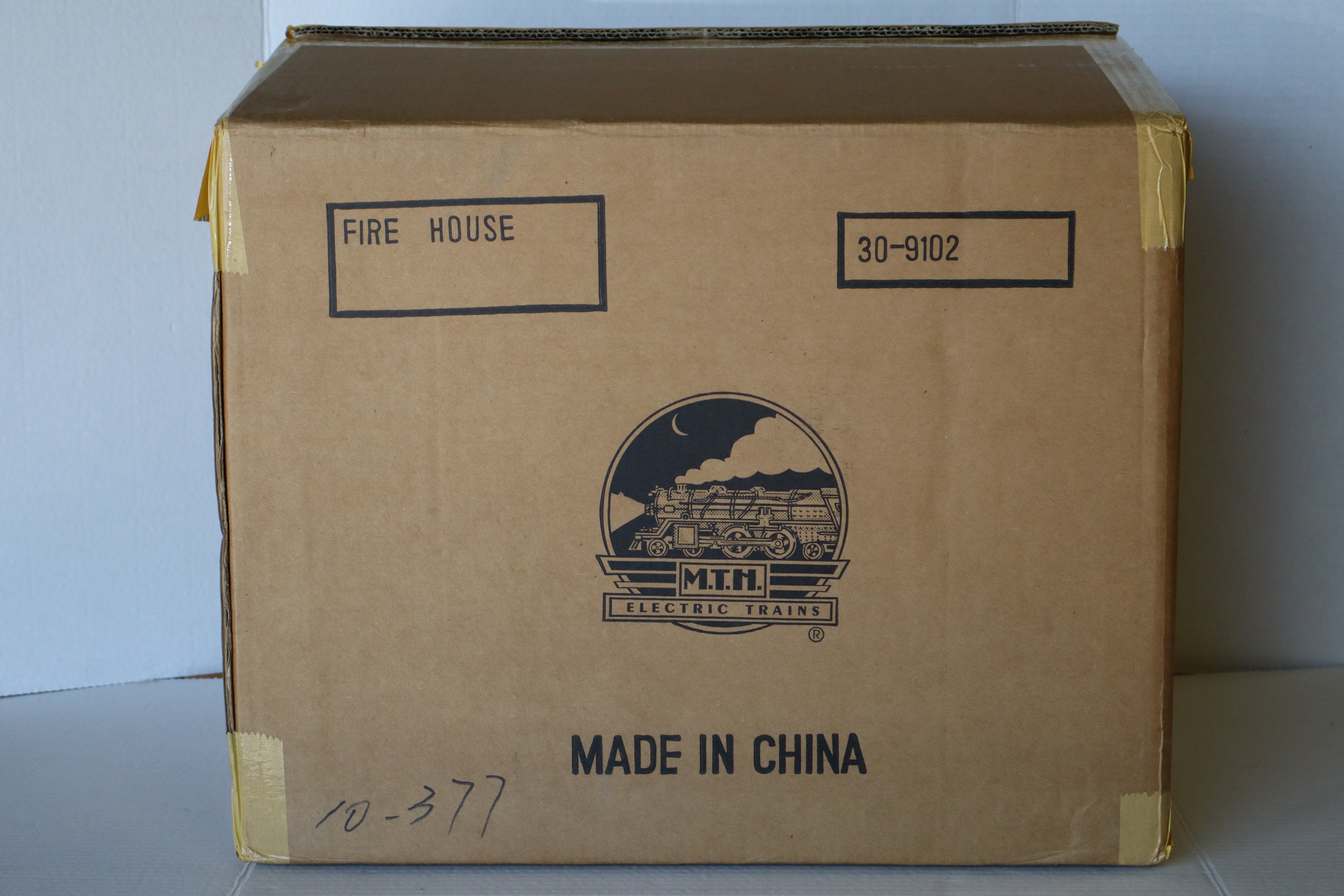 Rail King 30-9102 Operating Fire House-Second hand-M8191