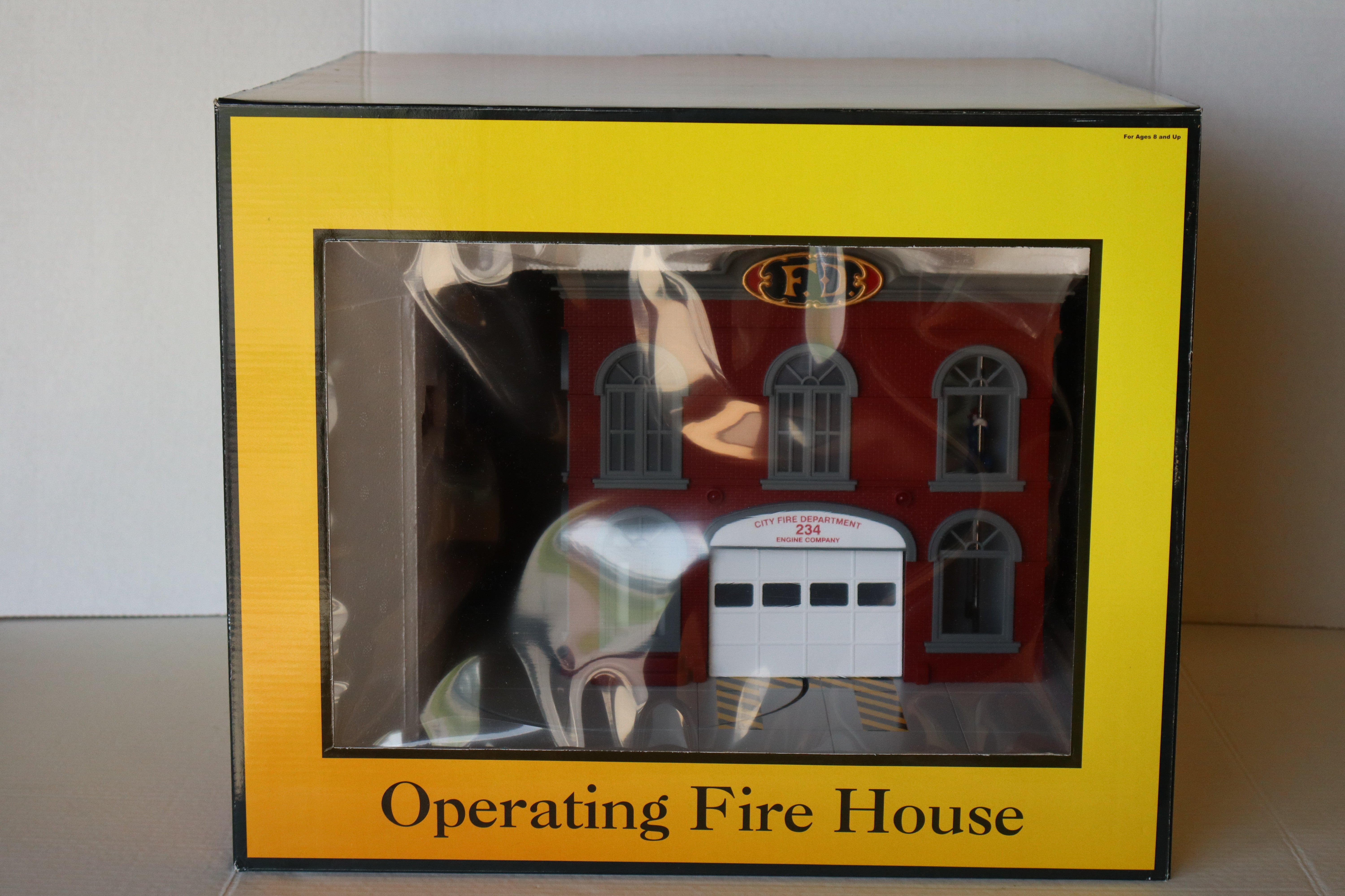Rail King 30-9102 Operating Fire House-Second hand-M8191