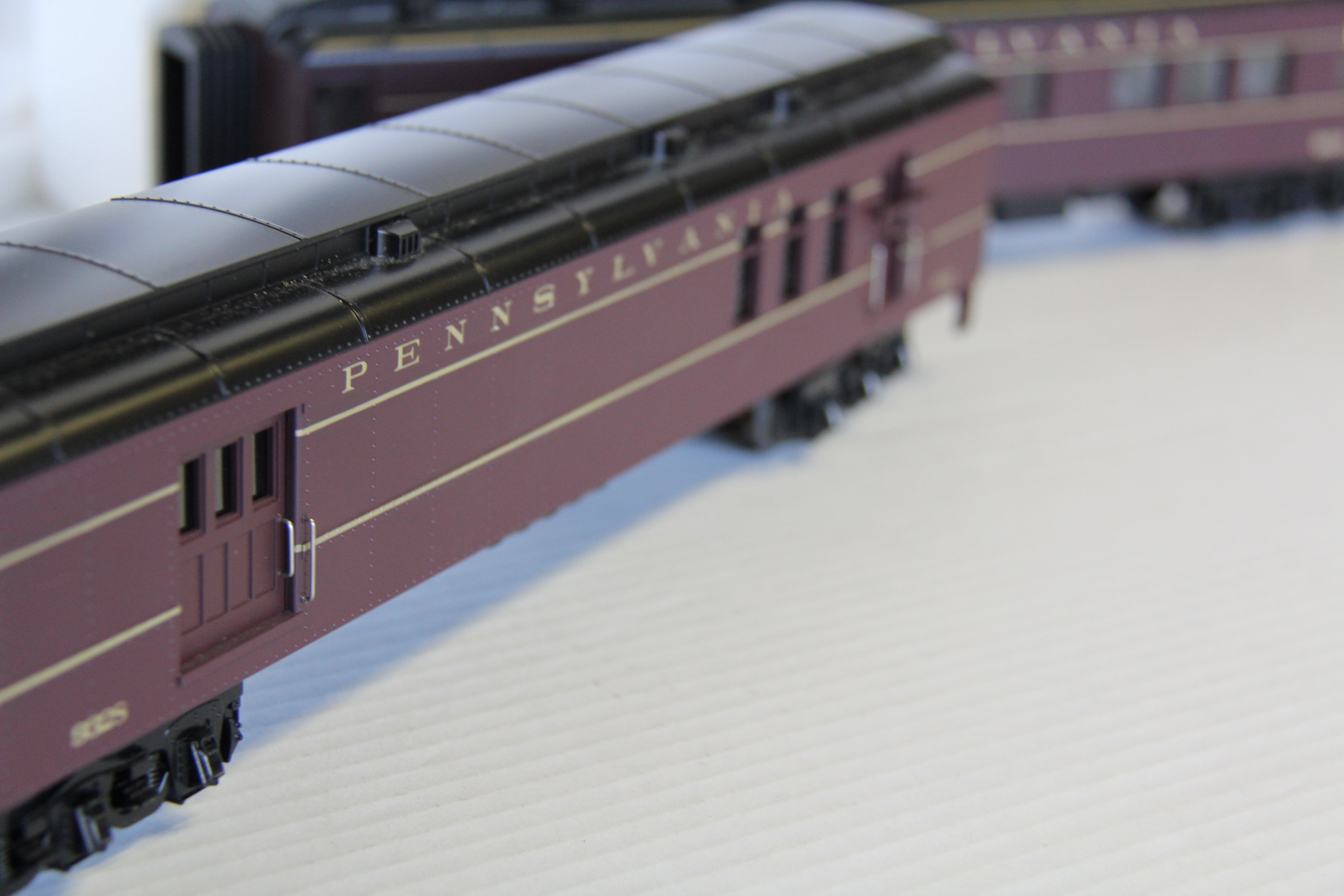 Rail King 30-6964 & 30-68149 Pennsylvania 60' Streamlined Passenger 6 Set-Second hand-M6897