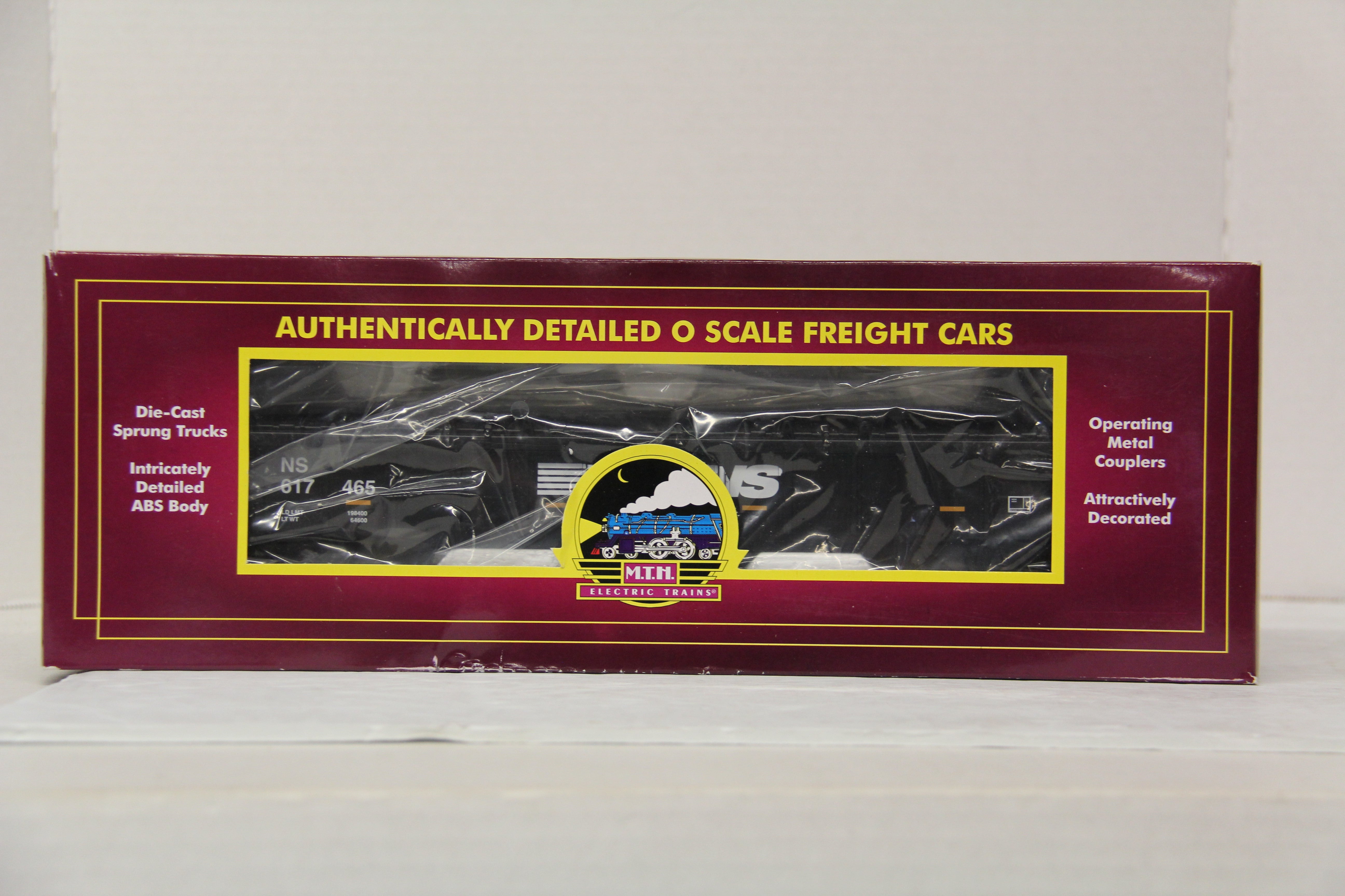 MTH 20-95204 Norfolk Southern #617465 Gondola Car w/ Cover-Second hand-M5442