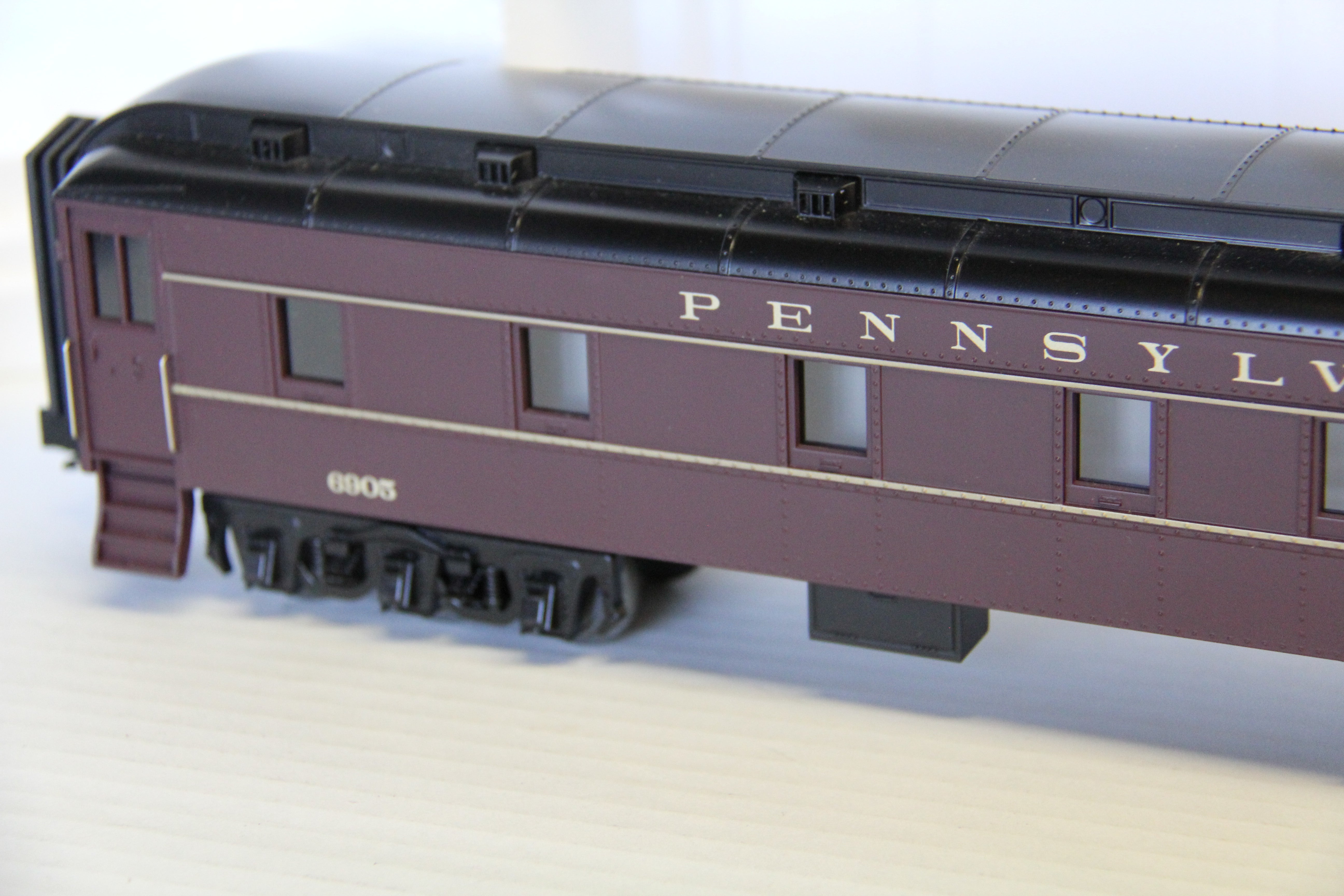 Rail King 30-6964 & 30-68149 Pennsylvania 60' Streamlined Passenger 6 Set-Second hand-M6897