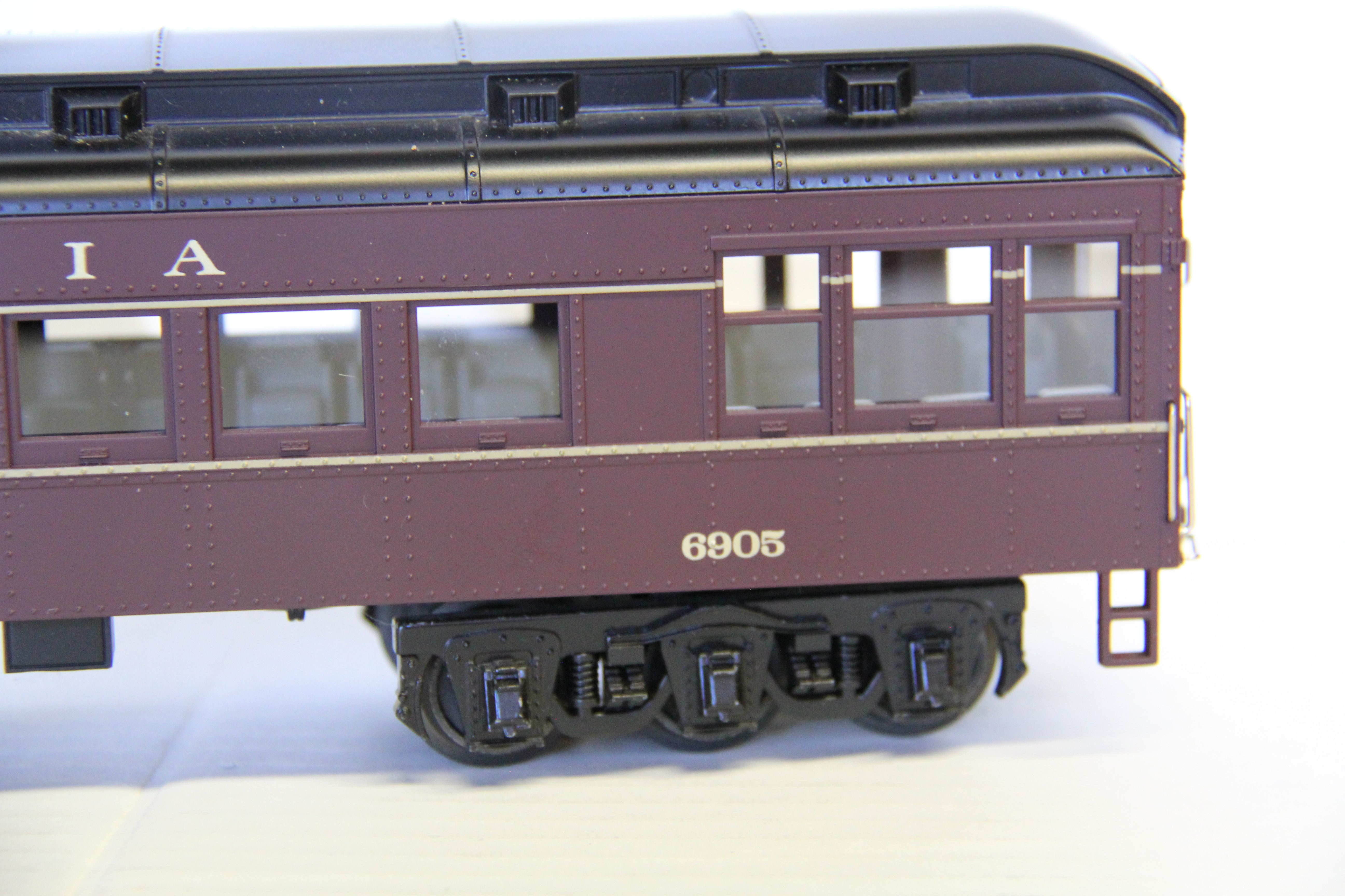 Rail King 30-6964 & 30-68149 Pennsylvania 60' Streamlined Passenger 6 Set-Second hand-M6897