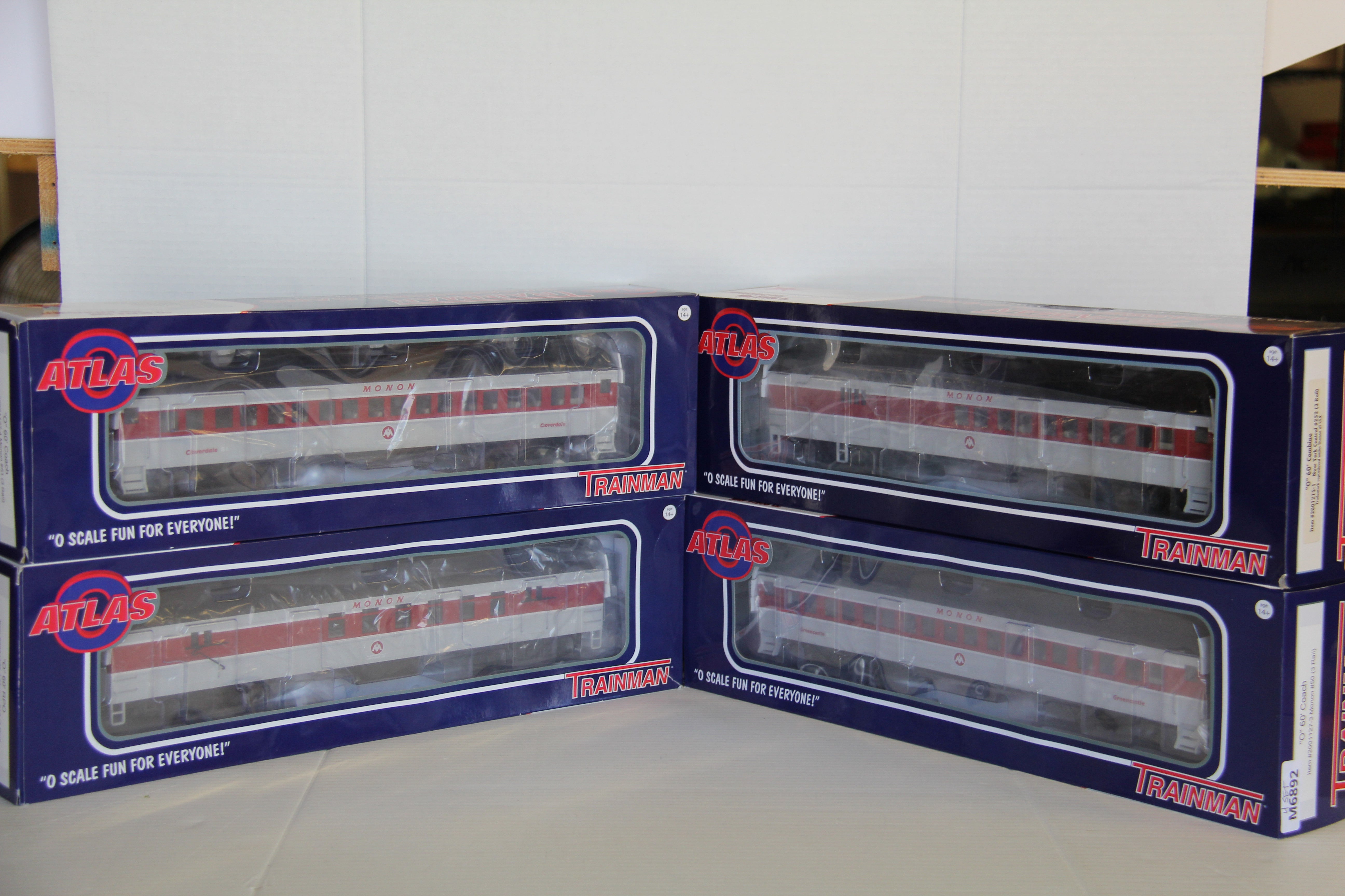 Atlas Monon 60' Passenger 4 Set-Second hand-M6892