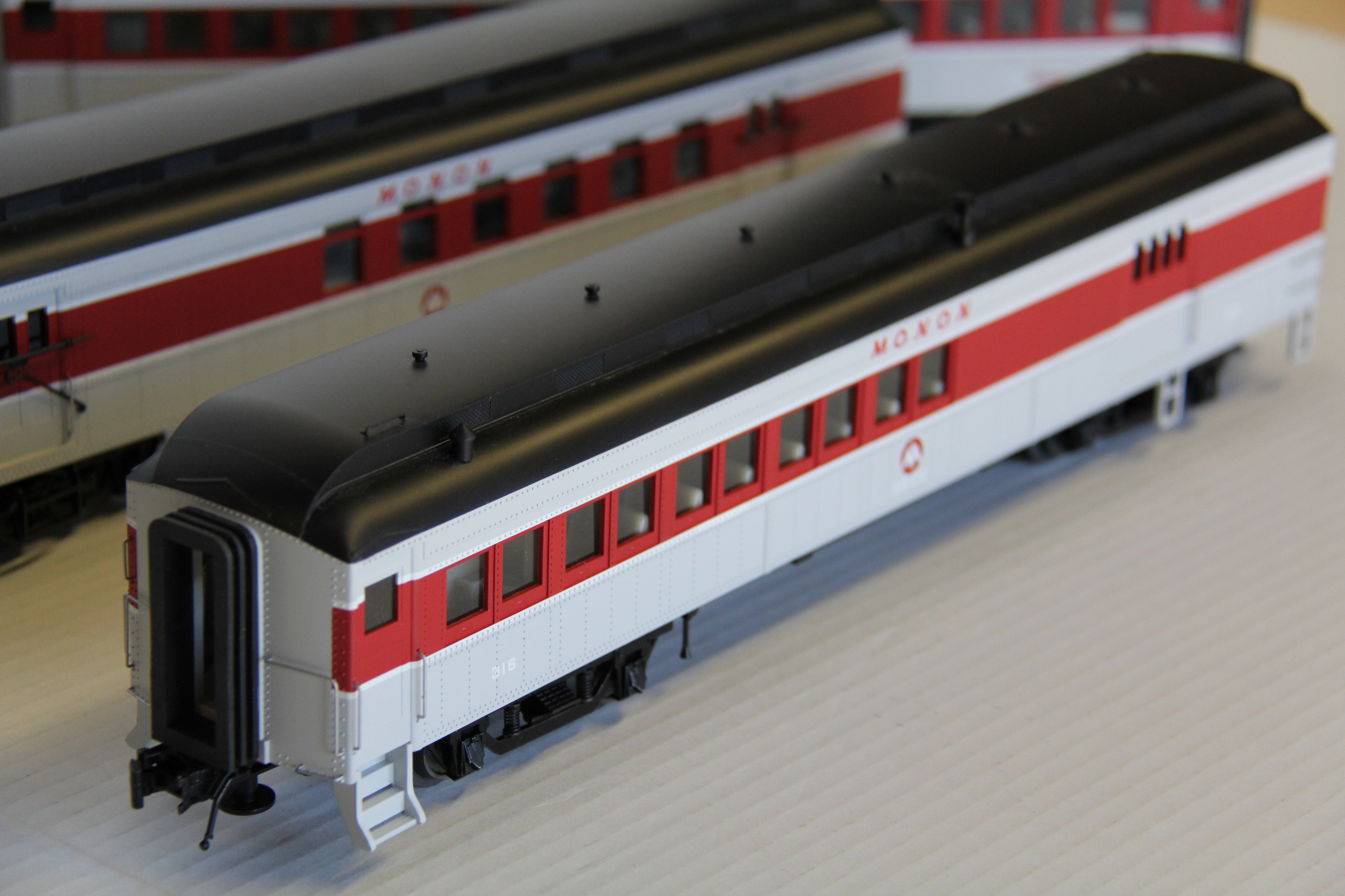 Atlas Monon 60' Passenger 4 Set-Second hand-M6892