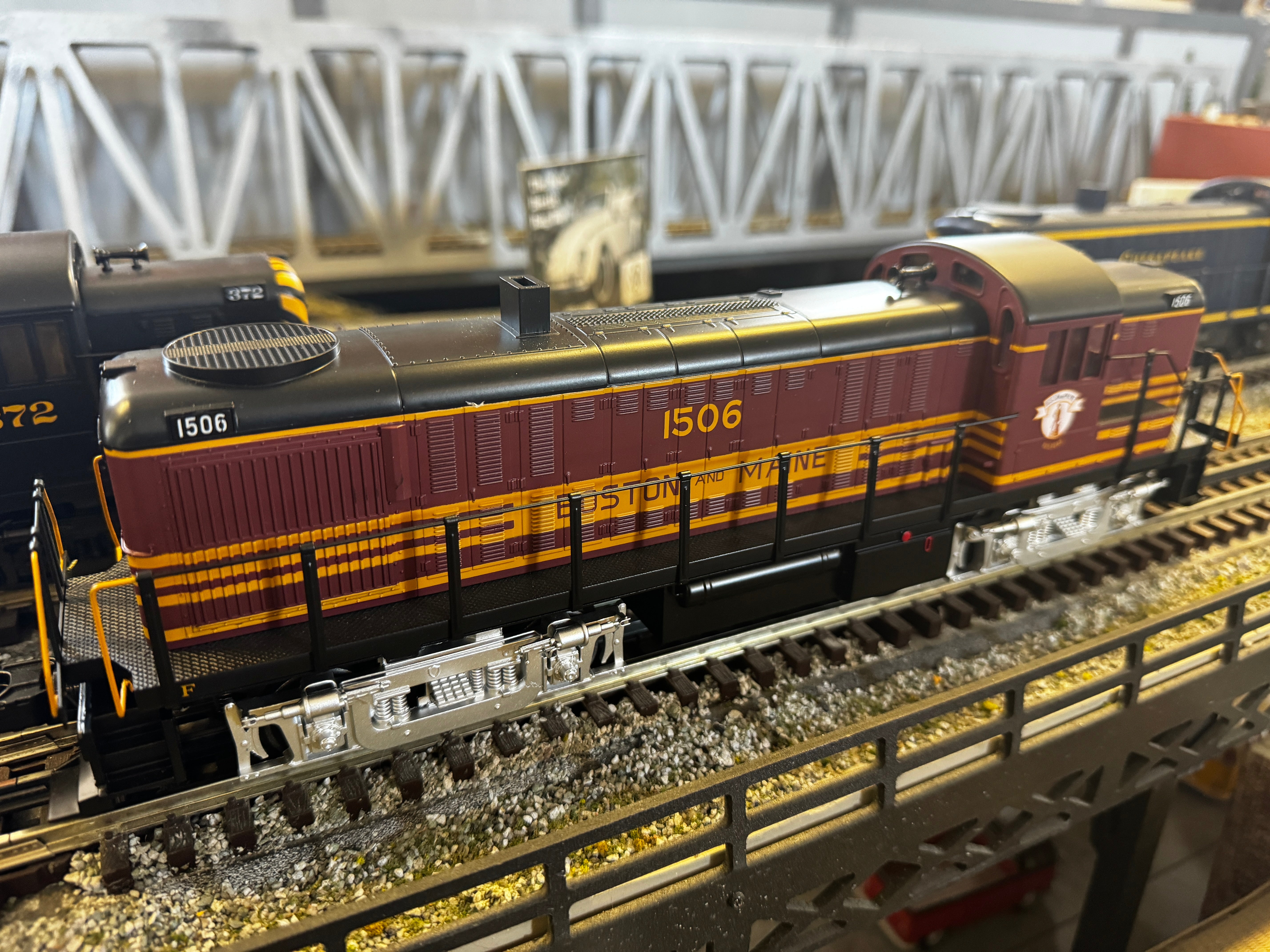 MTH 30-21164-1 - RS-3 Diesel Engine "Boston & Maine" #1506 w/ PS3