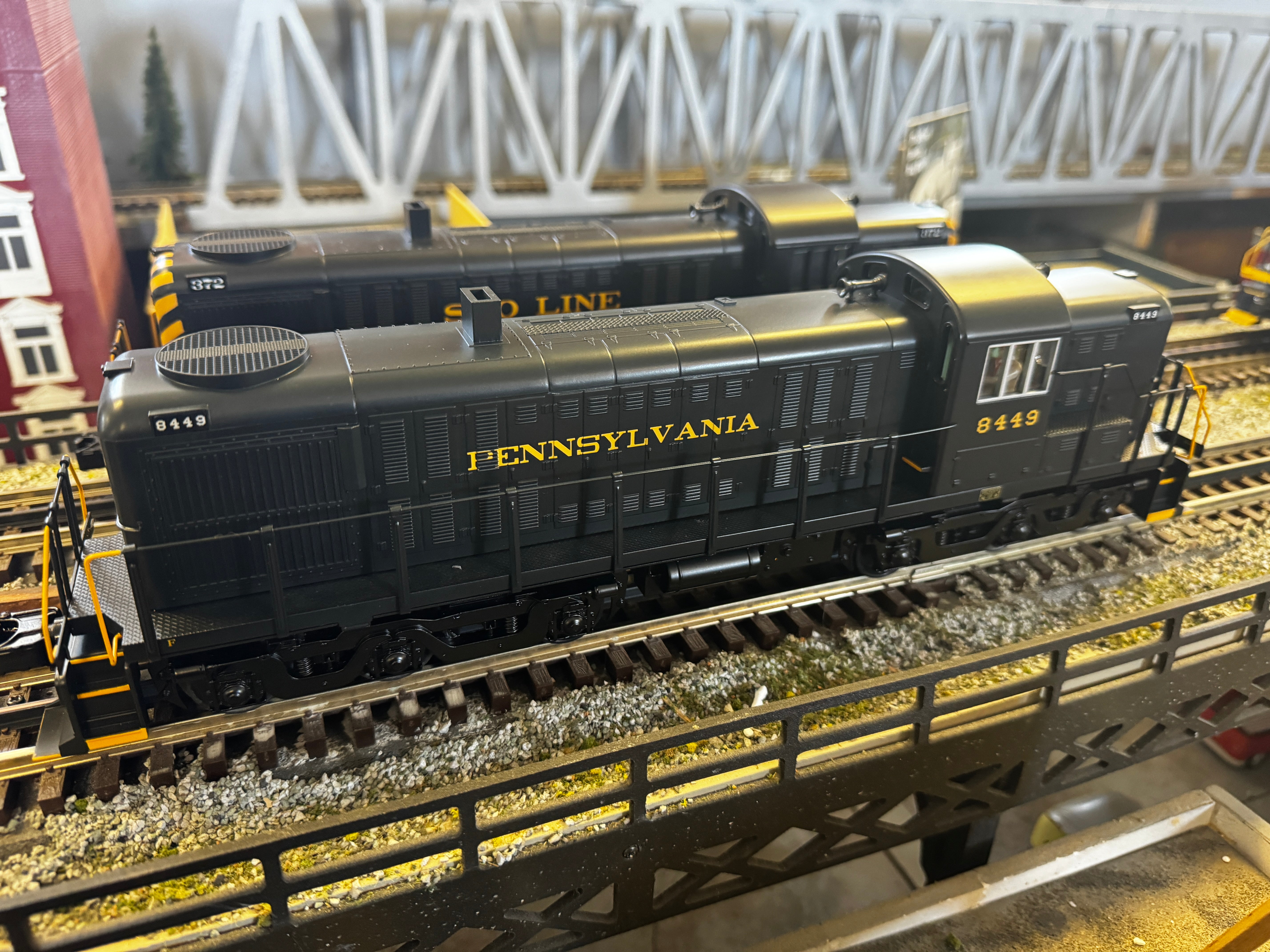 MTH 30-21171-1 - RSD-5 Diesel Engine "Pennsylvania" #8449 w/ PS3