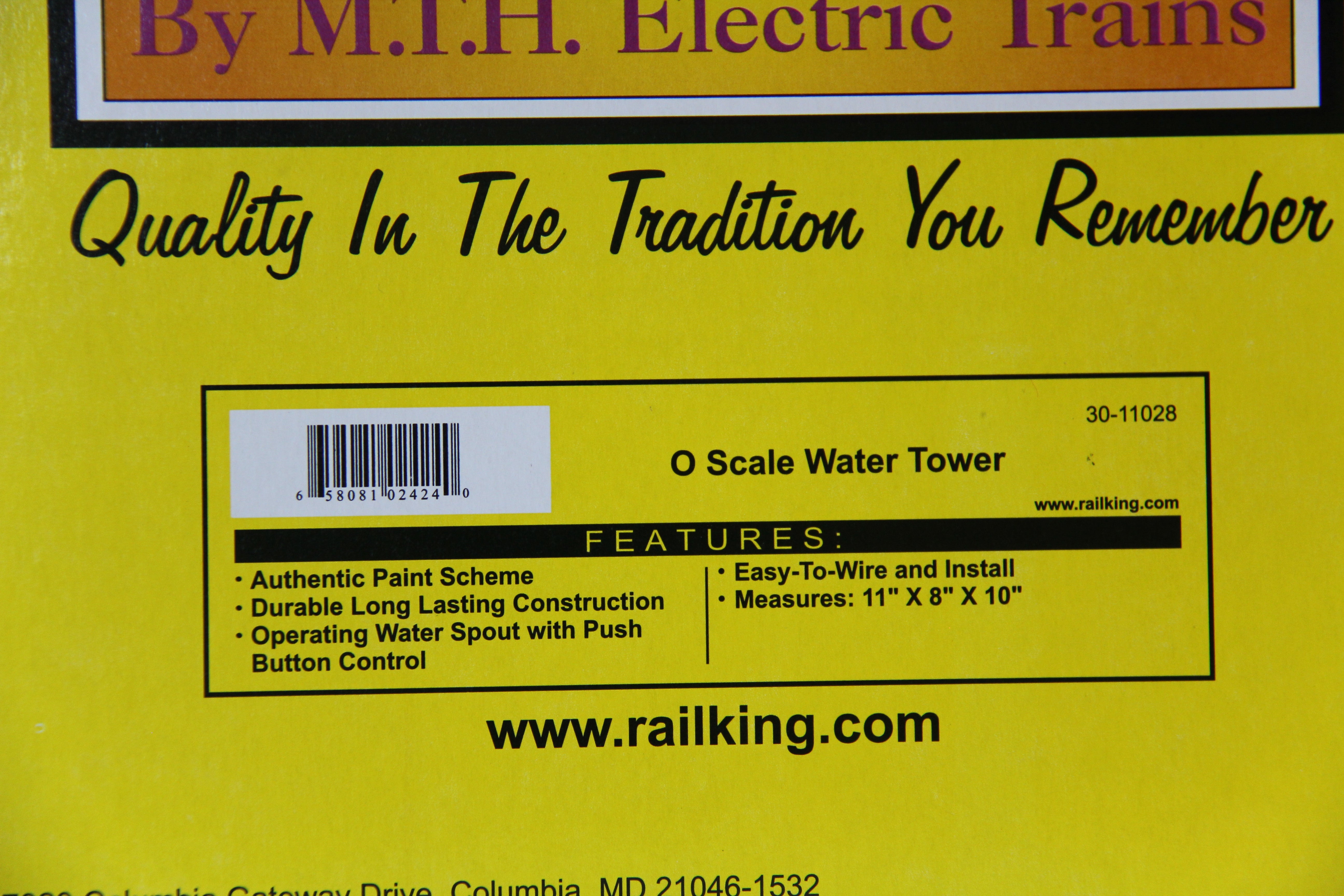 Rail King 30-11028 Water Tower-Second hand-M6905