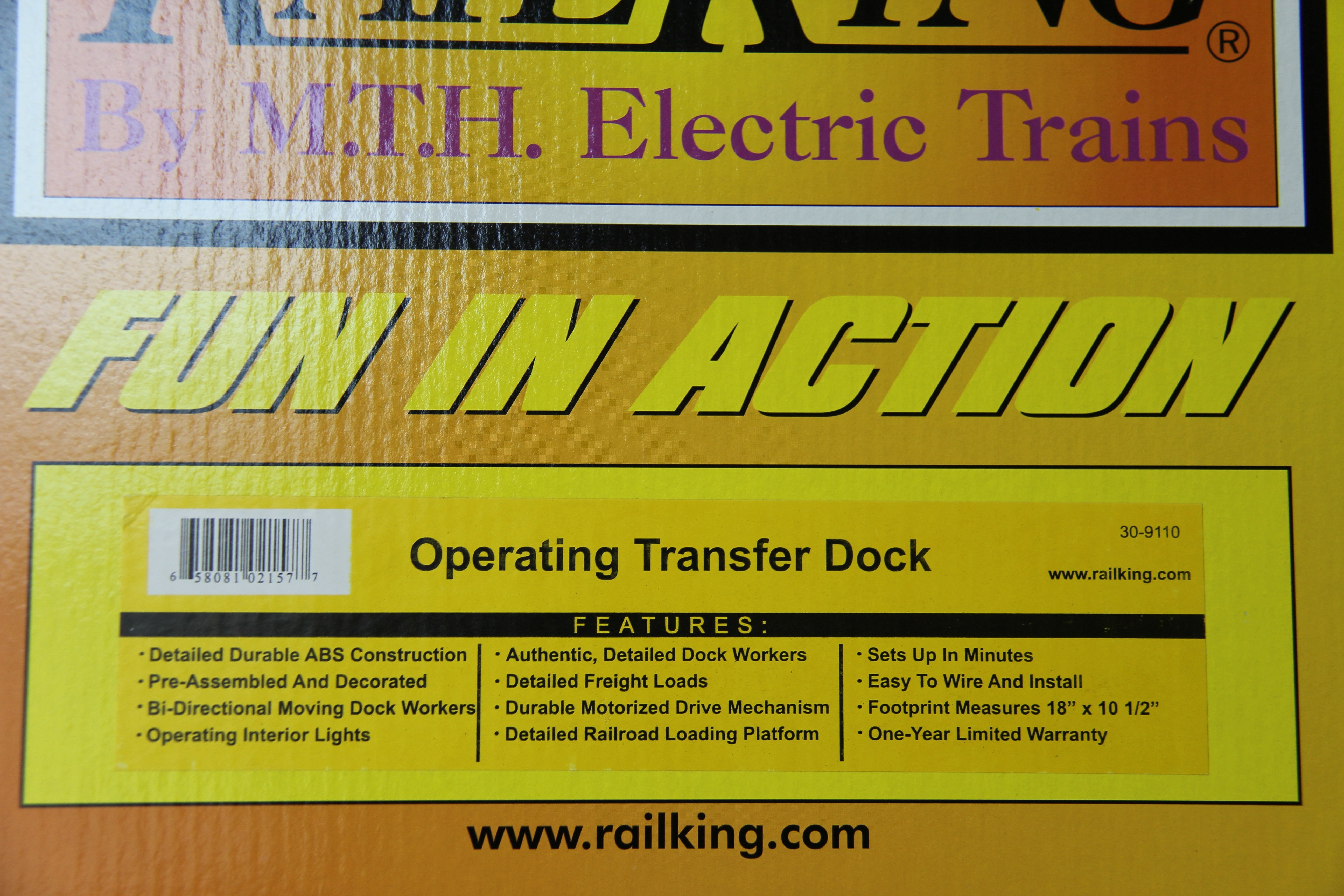 Rail King 30-9110 Operating Transfer Dock-Second hand-M6907
