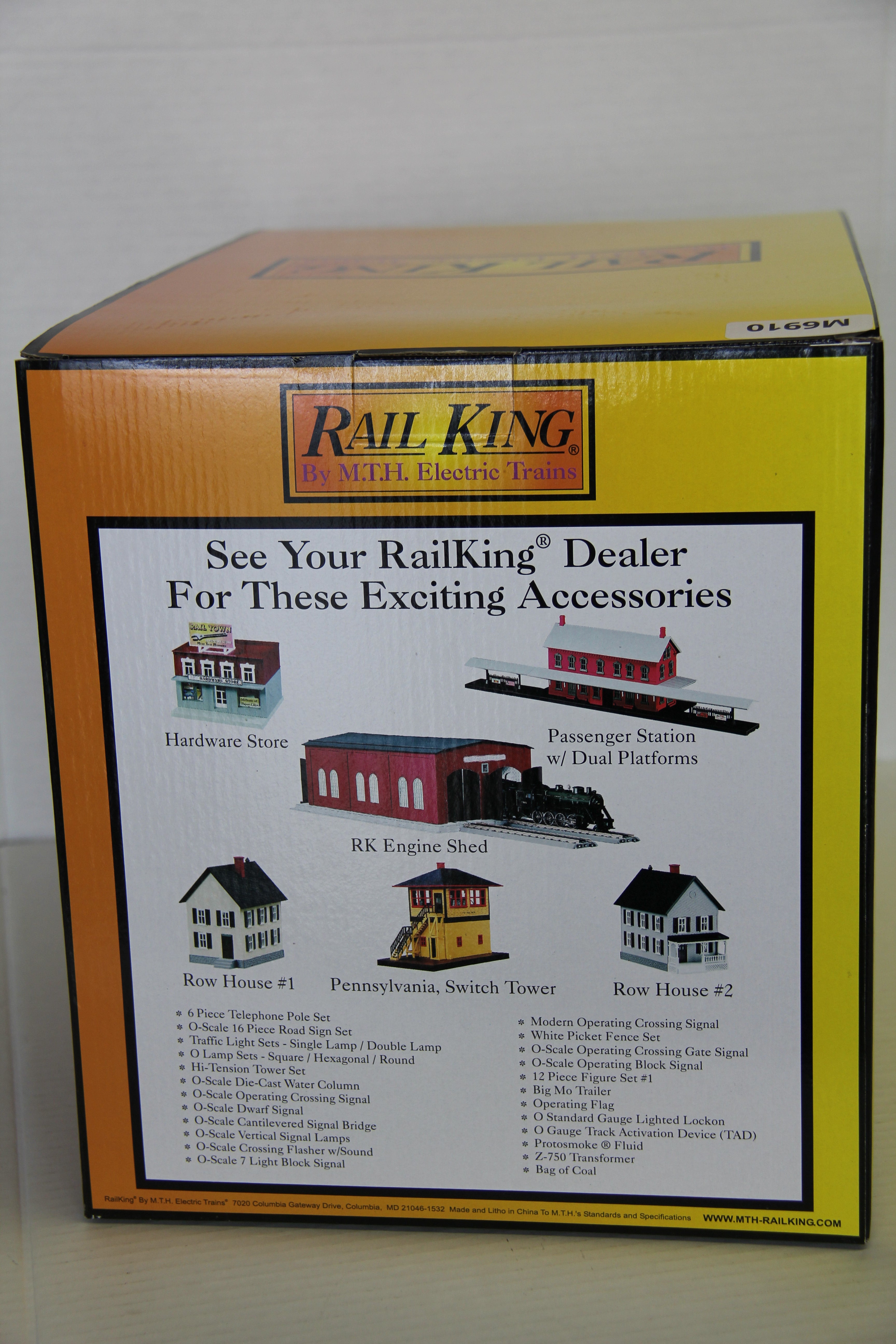 Rail King 30-90017 Feather & Son's 3 Story City Factory-Second hand-M6910