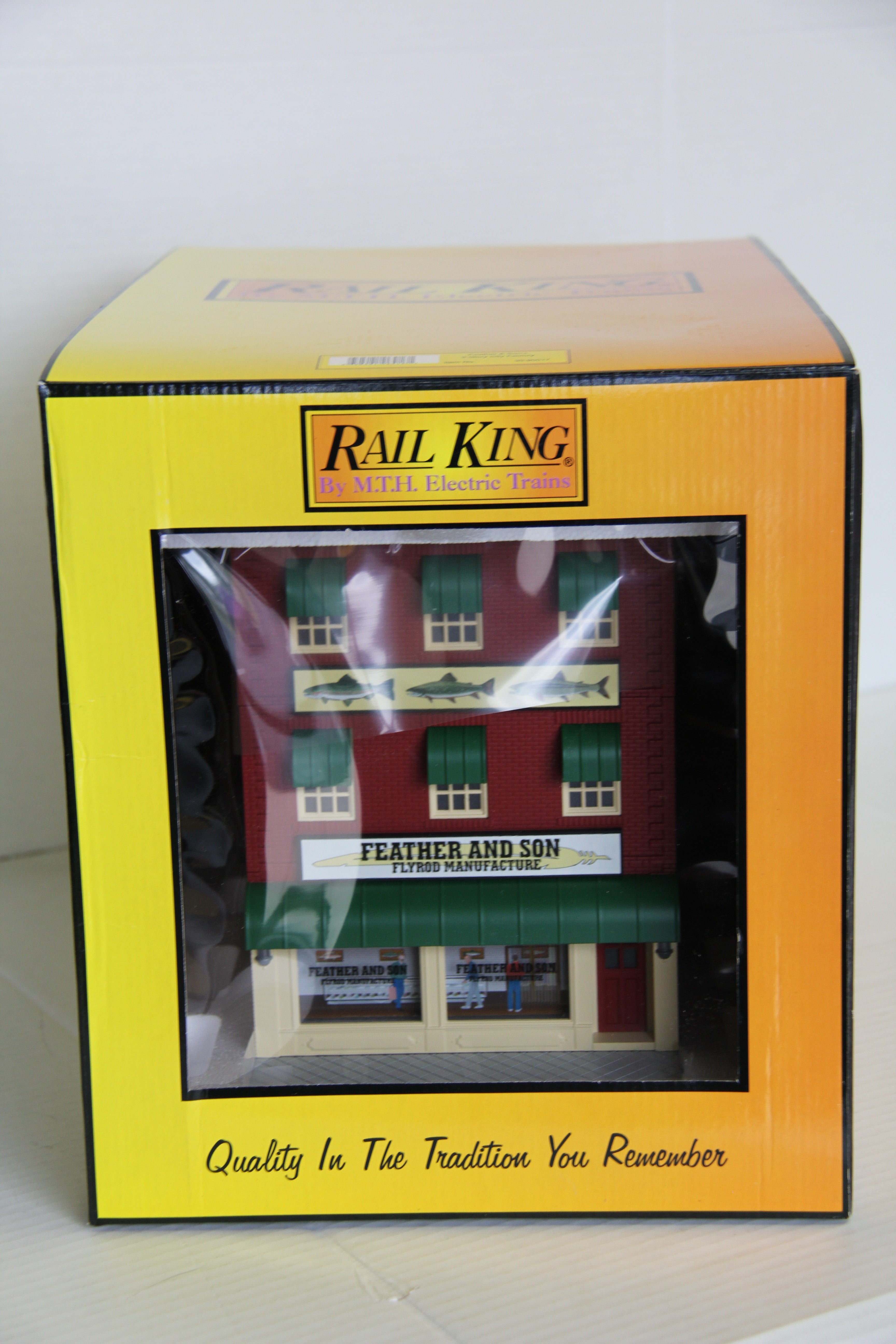 Rail King 30-90017 Feather & Son's 3 Story City Factory-Second hand-M6910