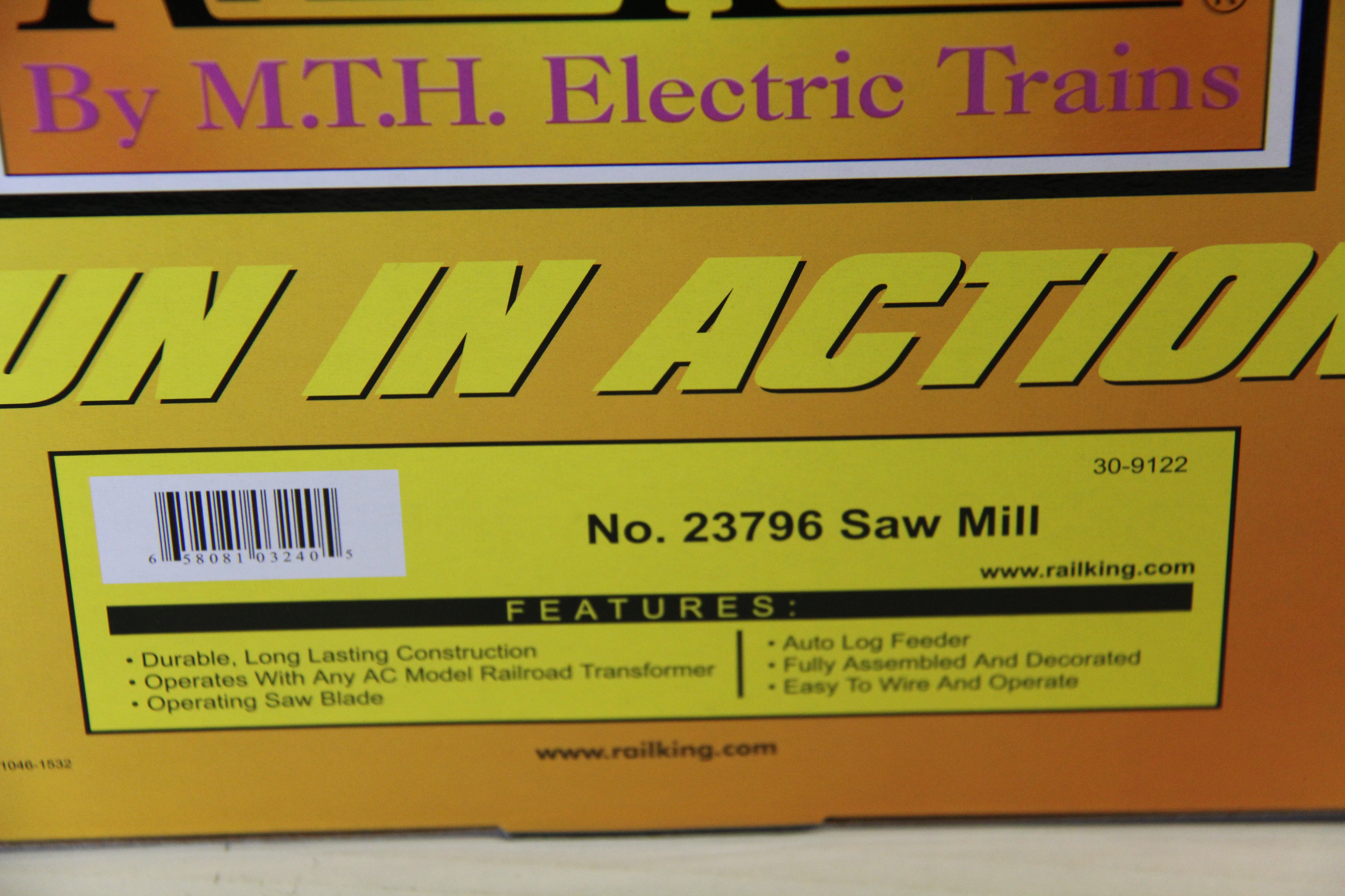 Rail King 30-9122 No 23796 Saw Mill-Second hand-M6911