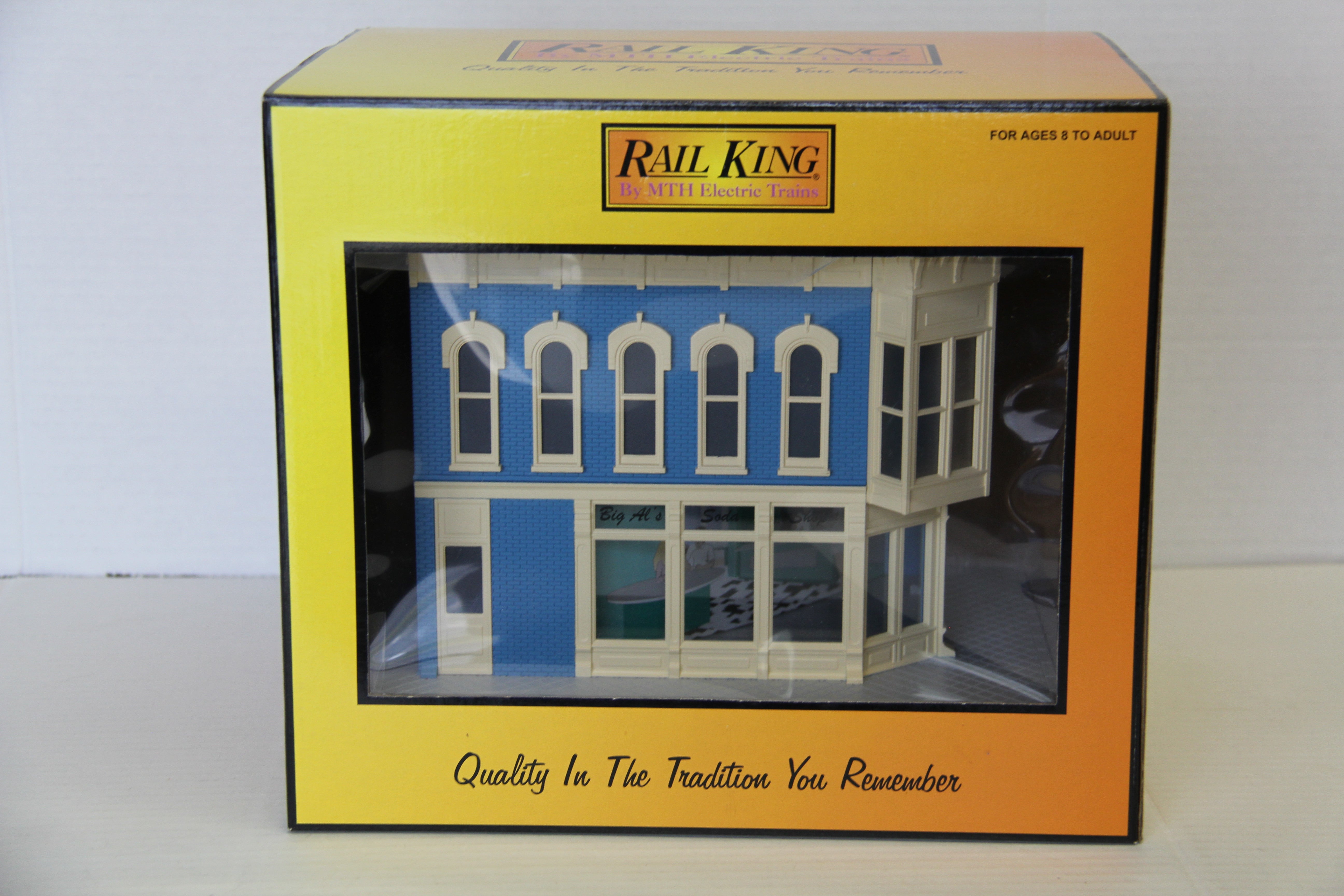 Rail King 30-90023 Soda Fountain Corner Building-Second hand-M6912