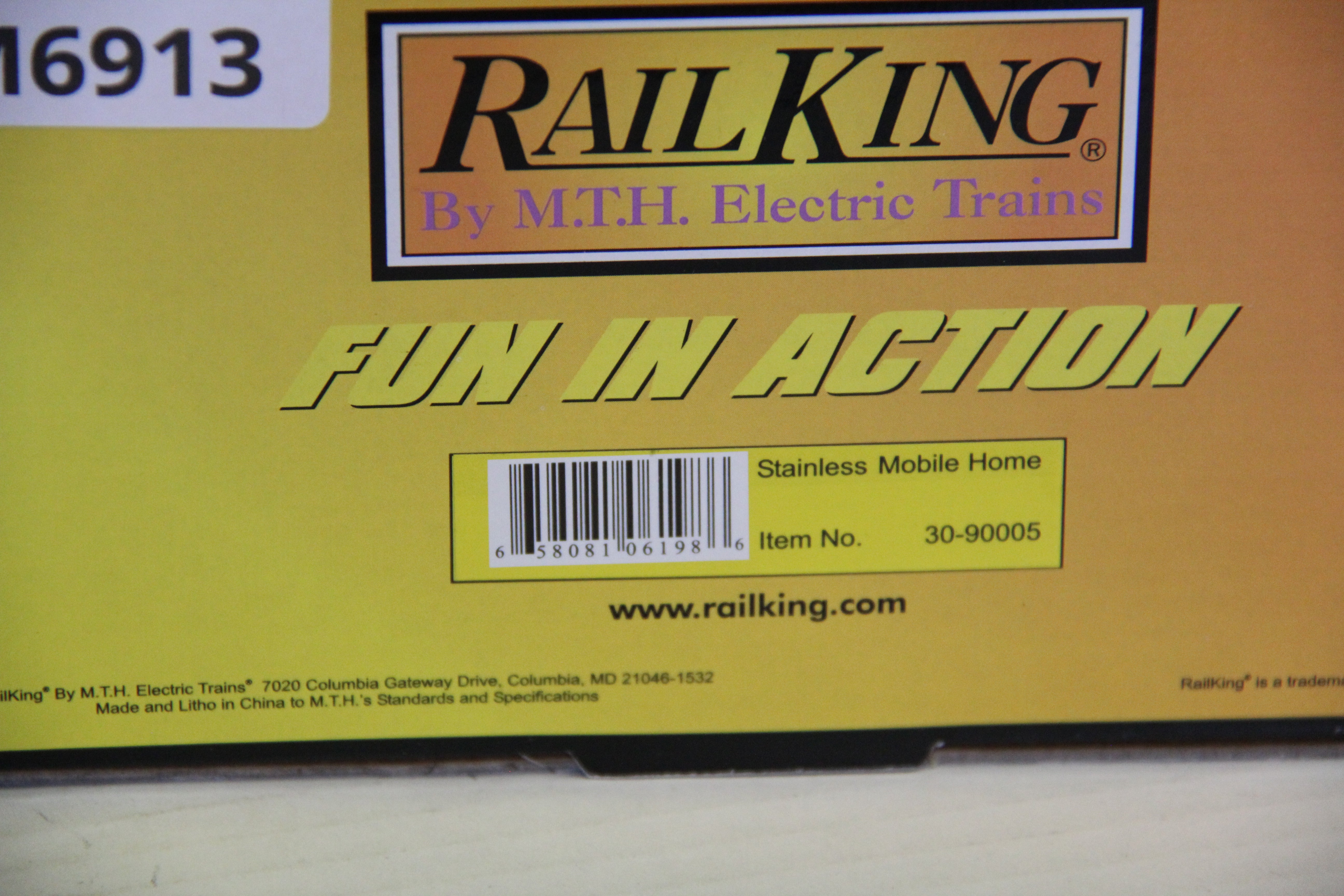 Rail King 30-90005 Stainless Mobile Home-Second hand-M6913