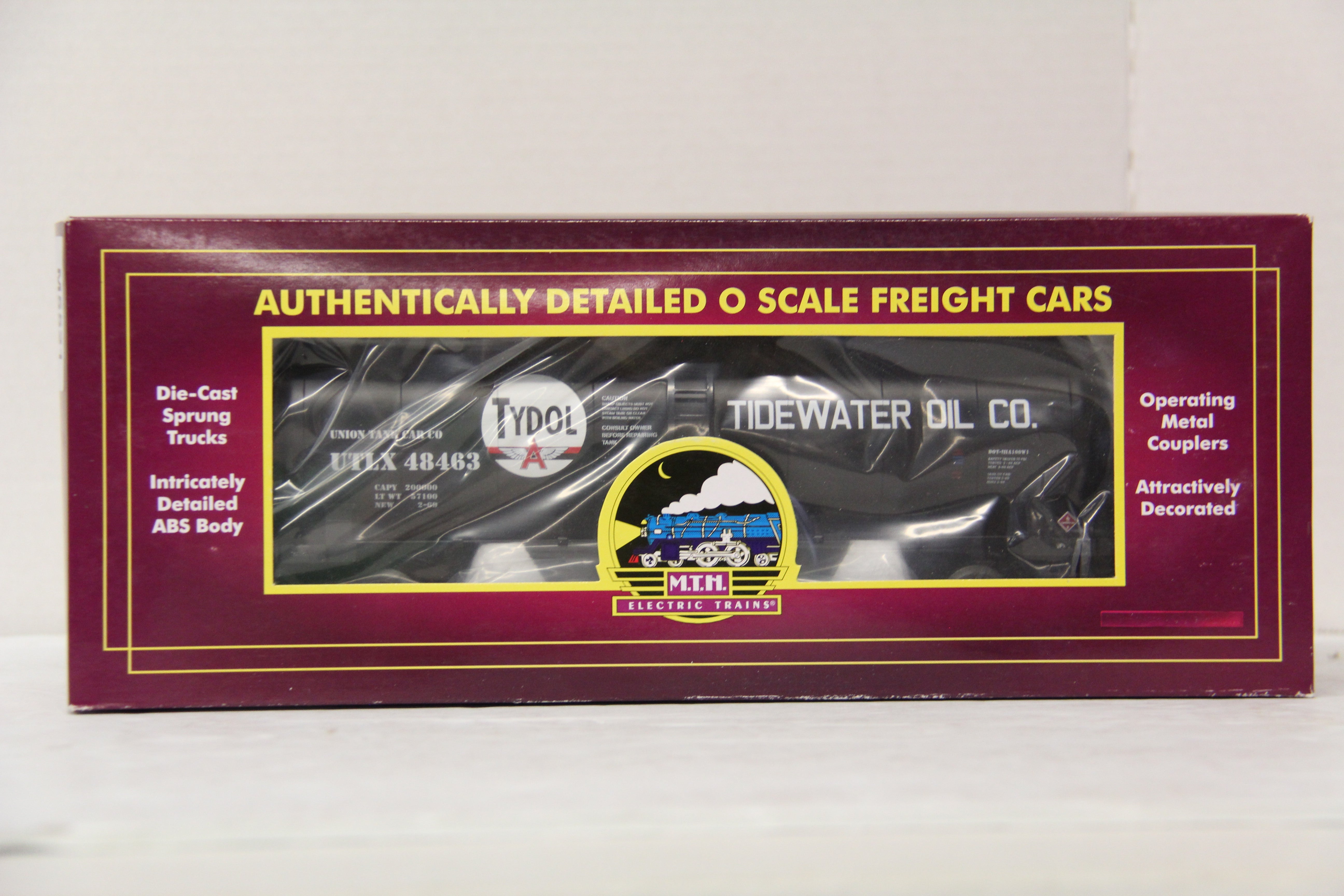 MTH 20-96718 Tidewater Oil Company #48463 Tank Car-Second hand-M5521