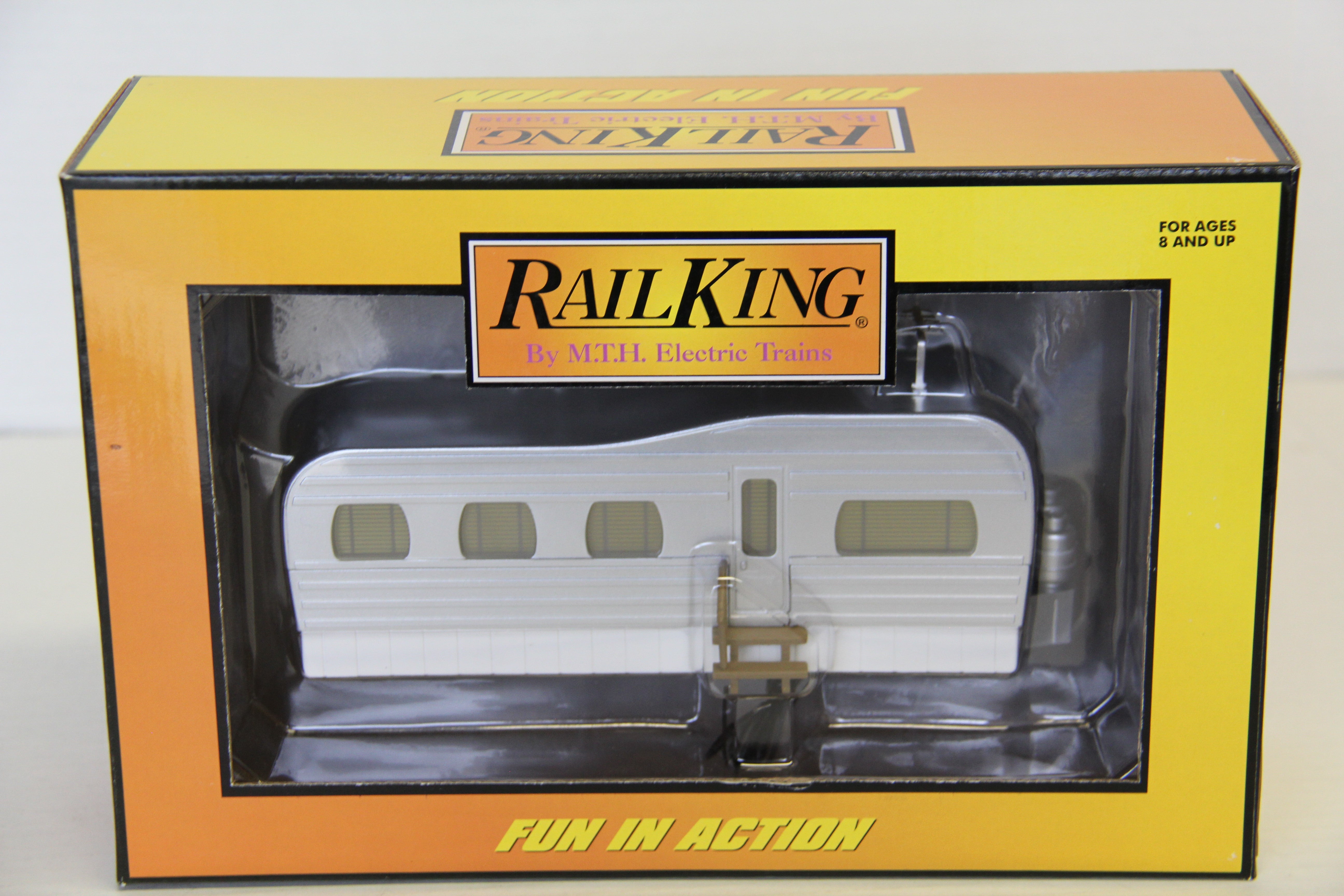 Rail King 30-90005 Stainless Mobile Home-Second hand-M6913