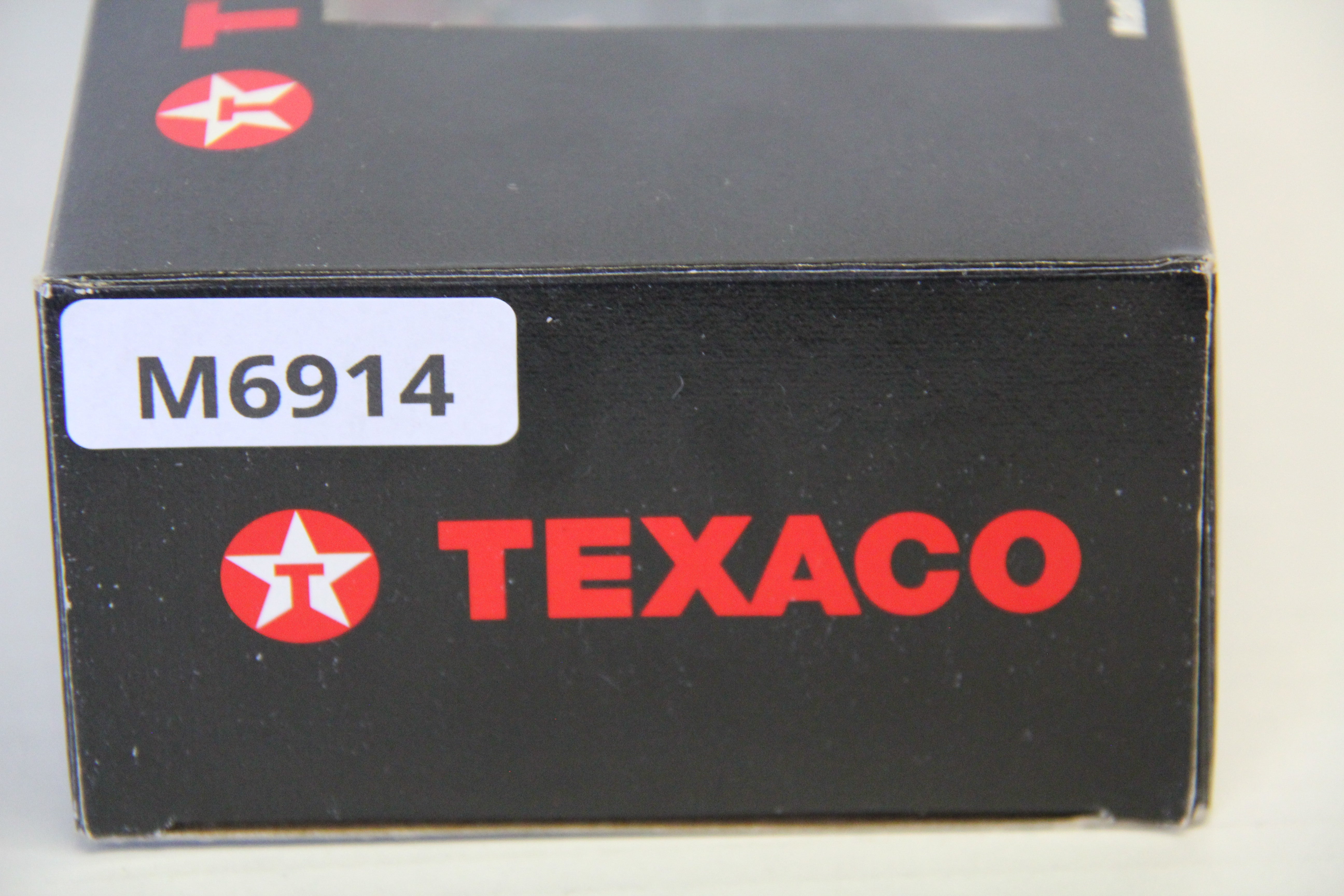 Geller Toy Trains Texaco Die-Cast Flat Car (2) Fire Chief Gasoline Tow Trucks-Second hand-M6914