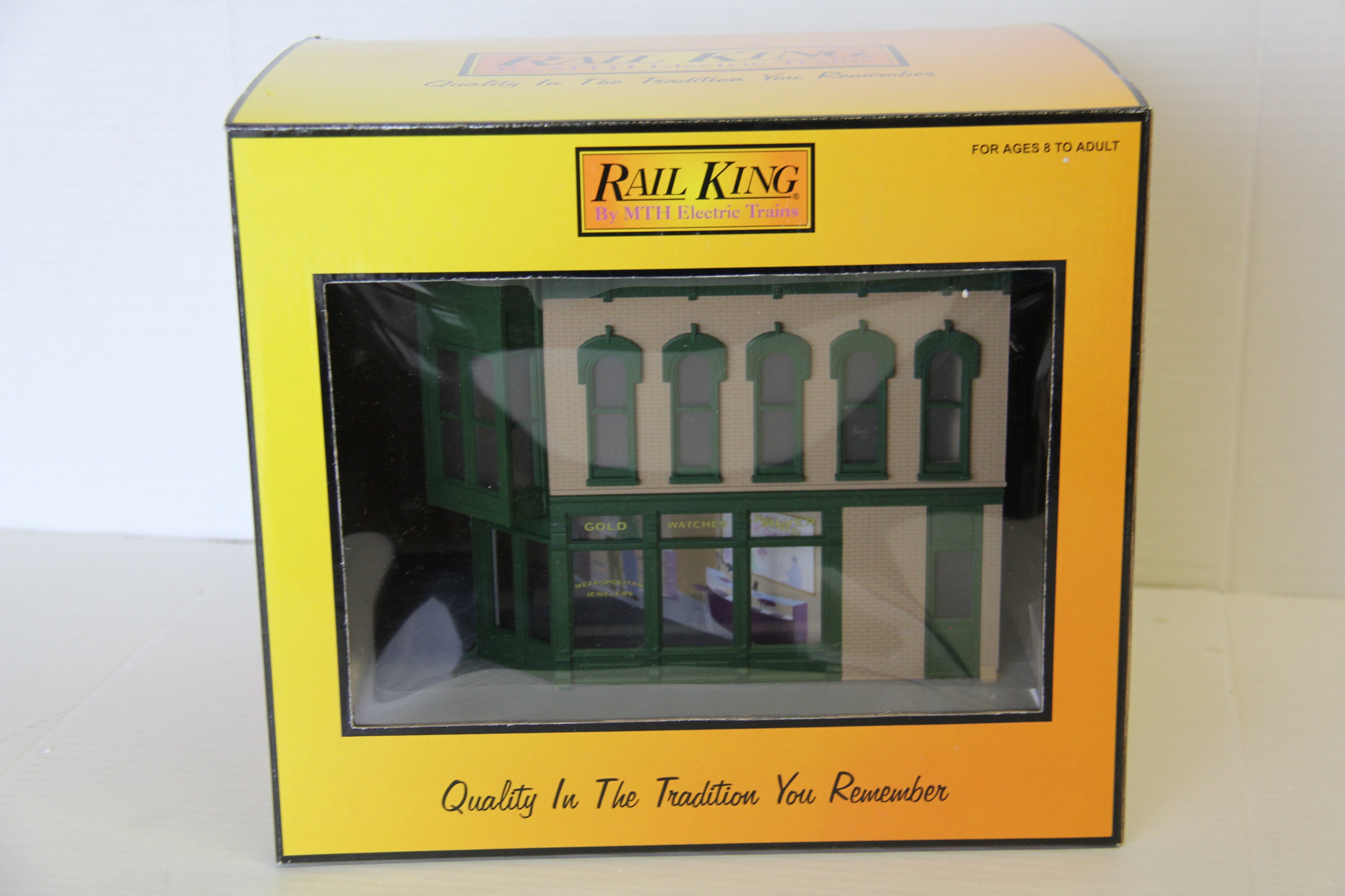 Rail King 30-9035 Jewelry Store Corner Store-Second hand-M6916