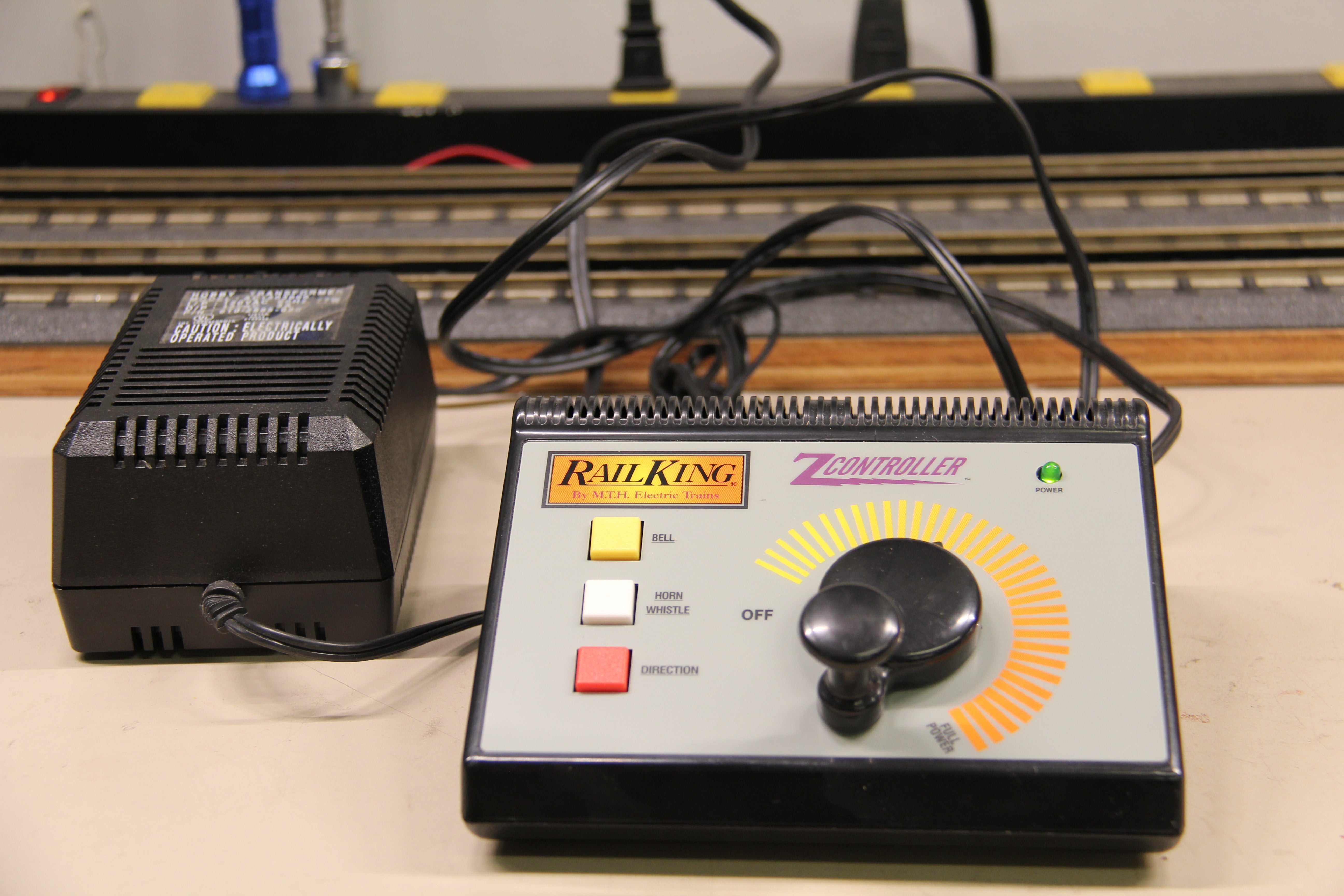 Rail King ZController w/ Power Supply-Second hand-M6770
