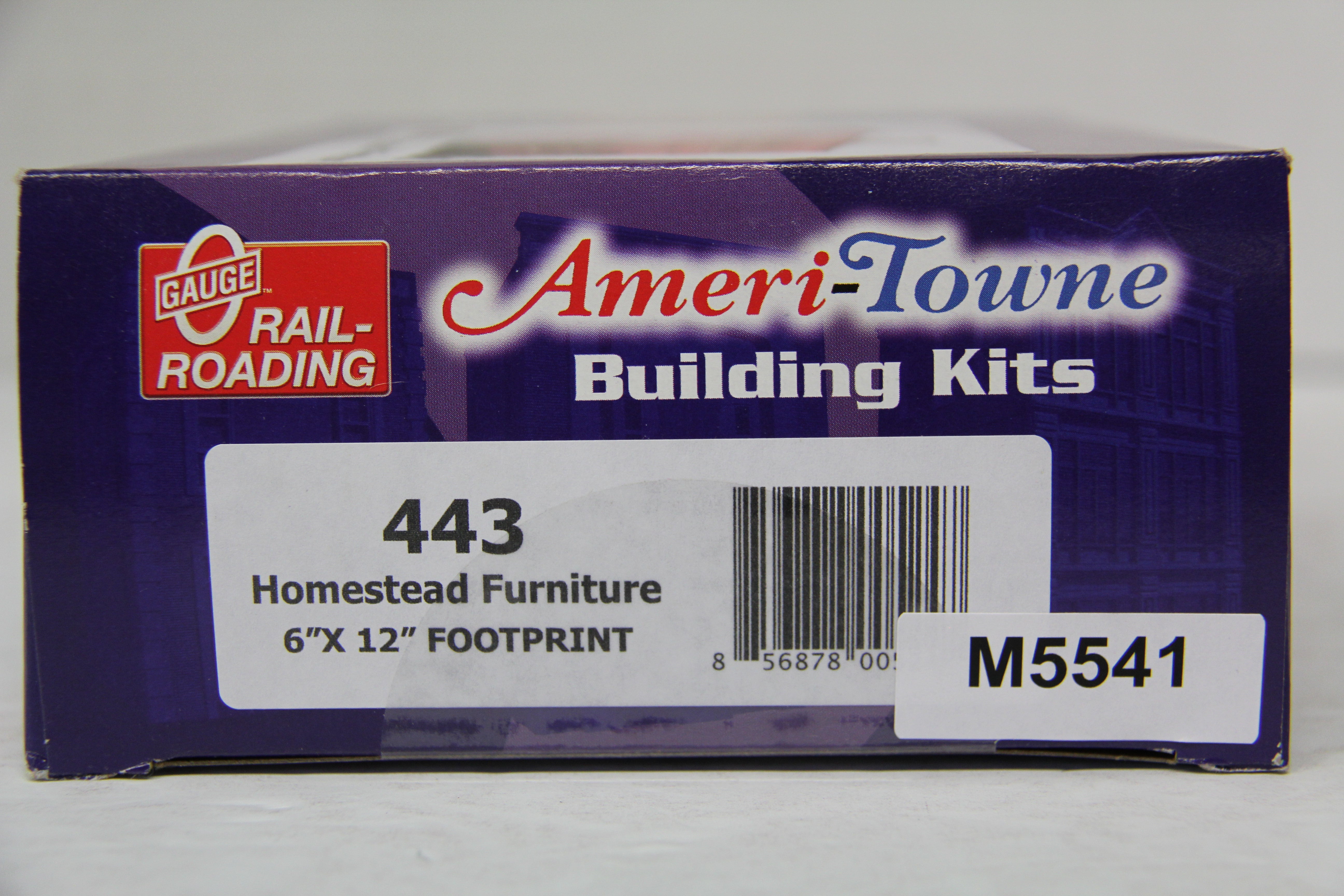 O-Gauge Railroading Ameri-Town Building Kits #443 Homestead Furniture-Second hand-M5541